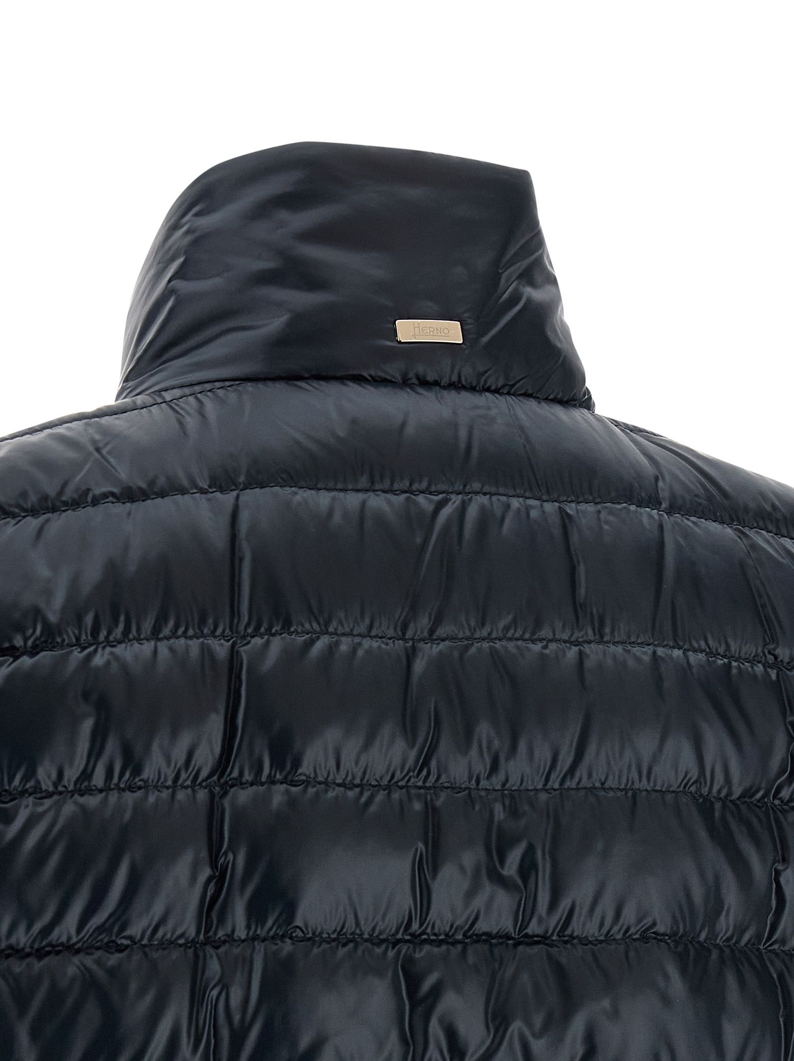 Herno Blue Polyamide Women's Coat - Herno - Modalova