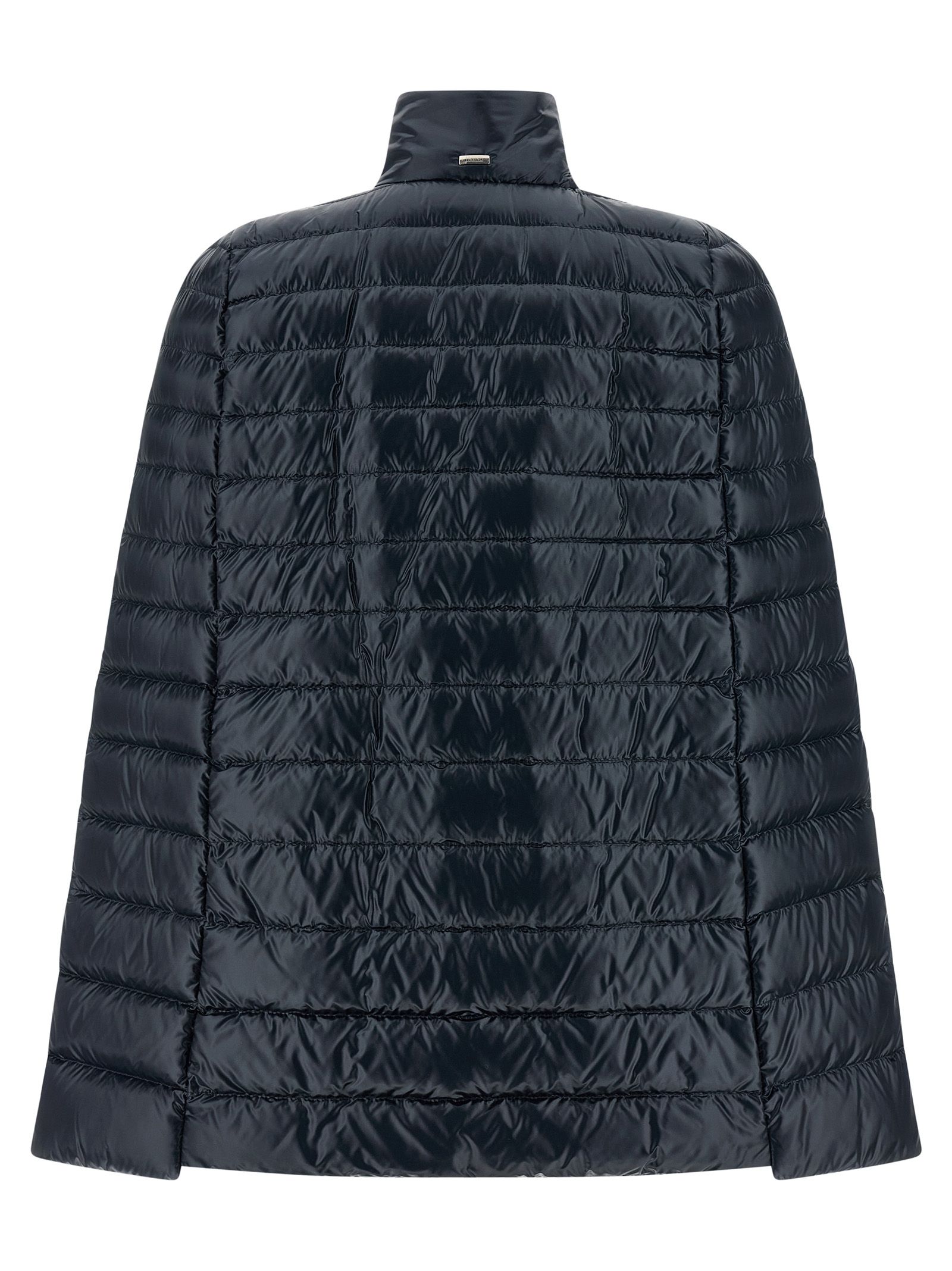 Herno Blue Polyamide Women's Coat - Herno - Modalova