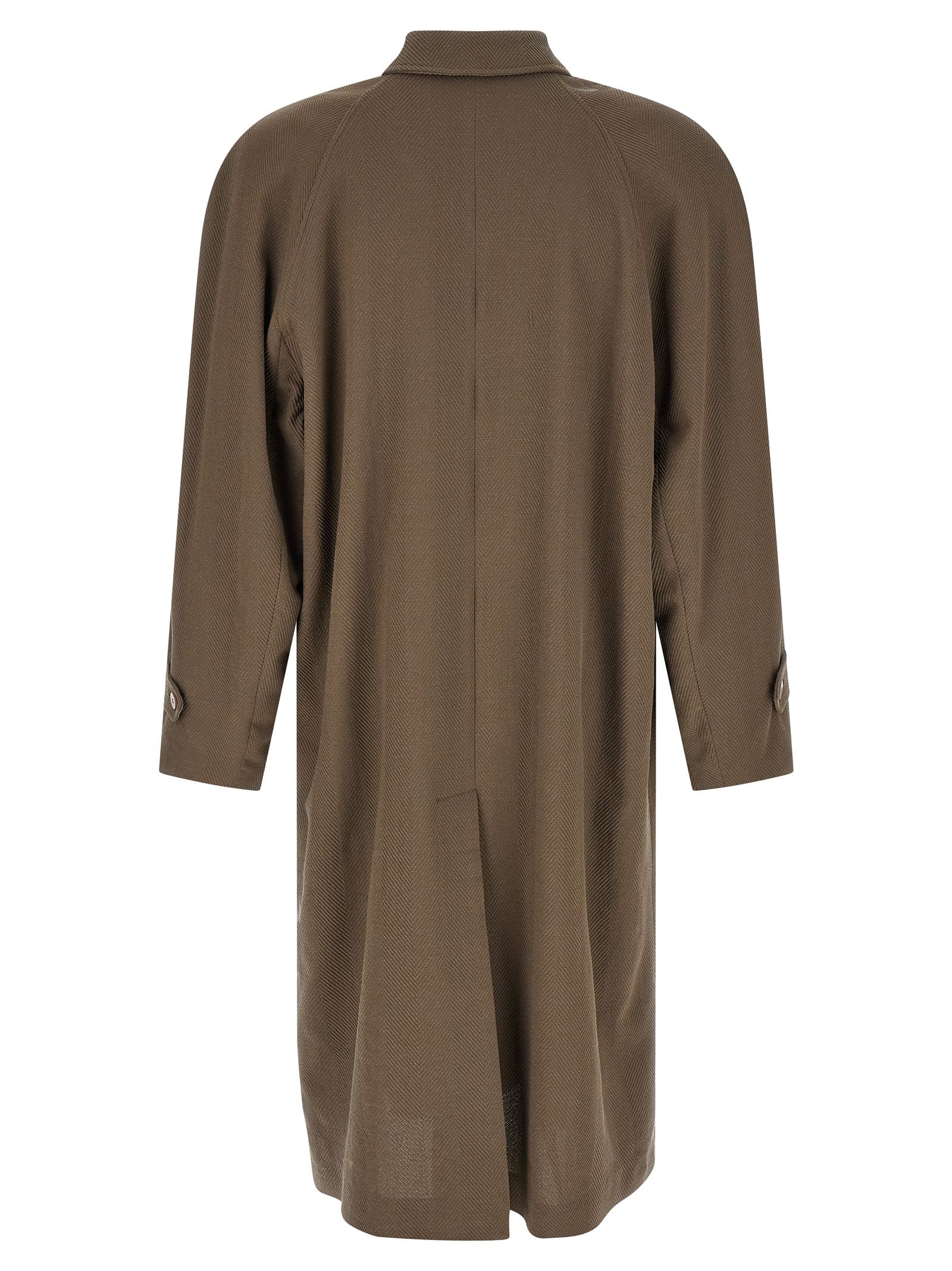 Virgin Wool Men's Coat - Magliano - Modalova