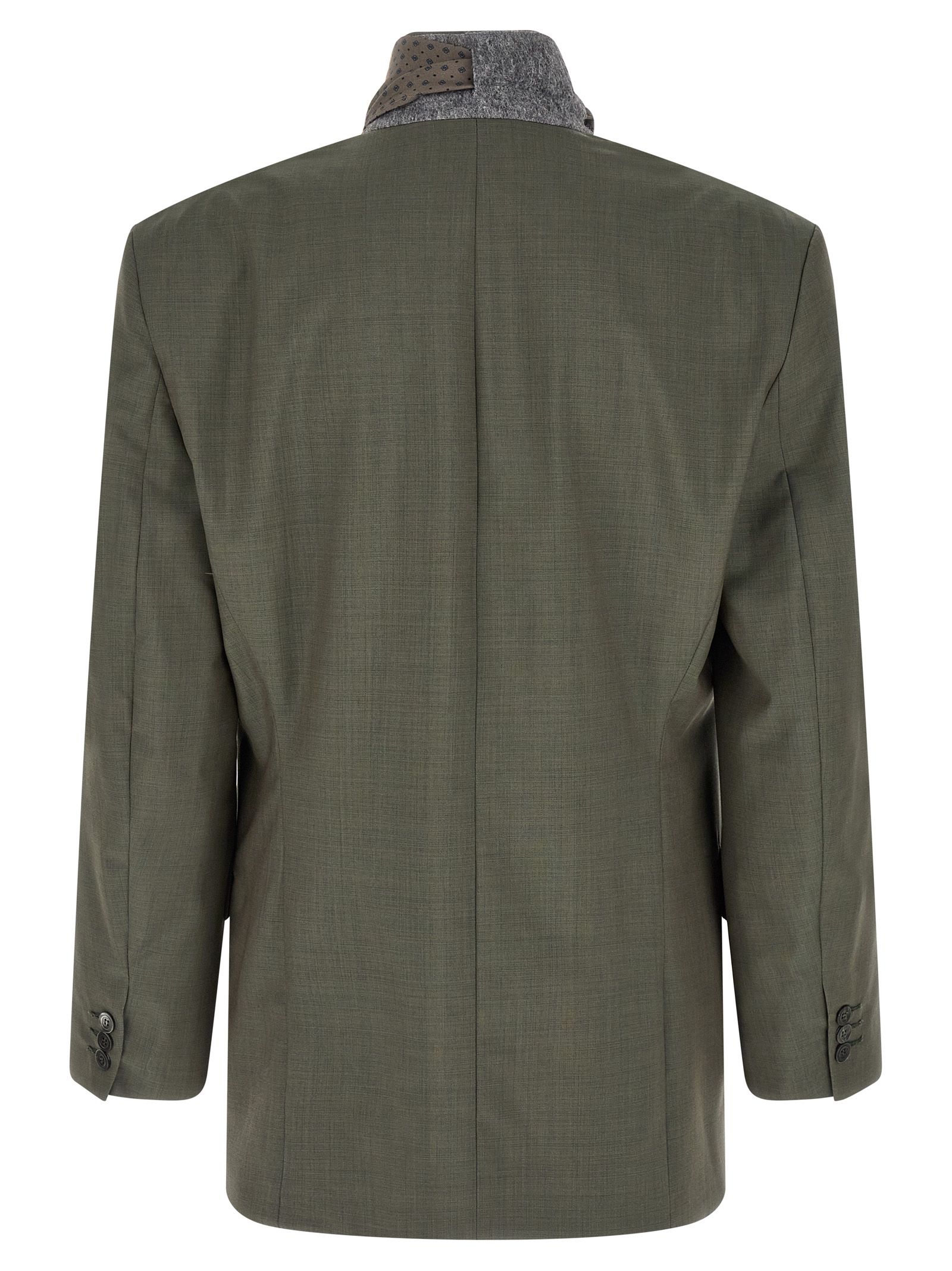 Virgin Wool Men's Blazer - Magliano - Modalova