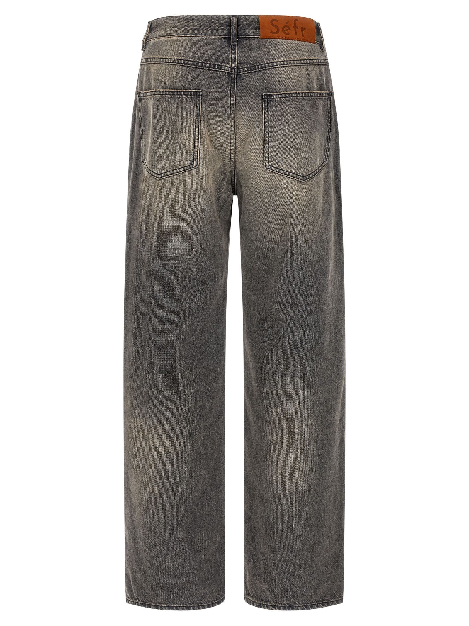 Cotton Jeans Men's Denim - SÉFR - Modalova