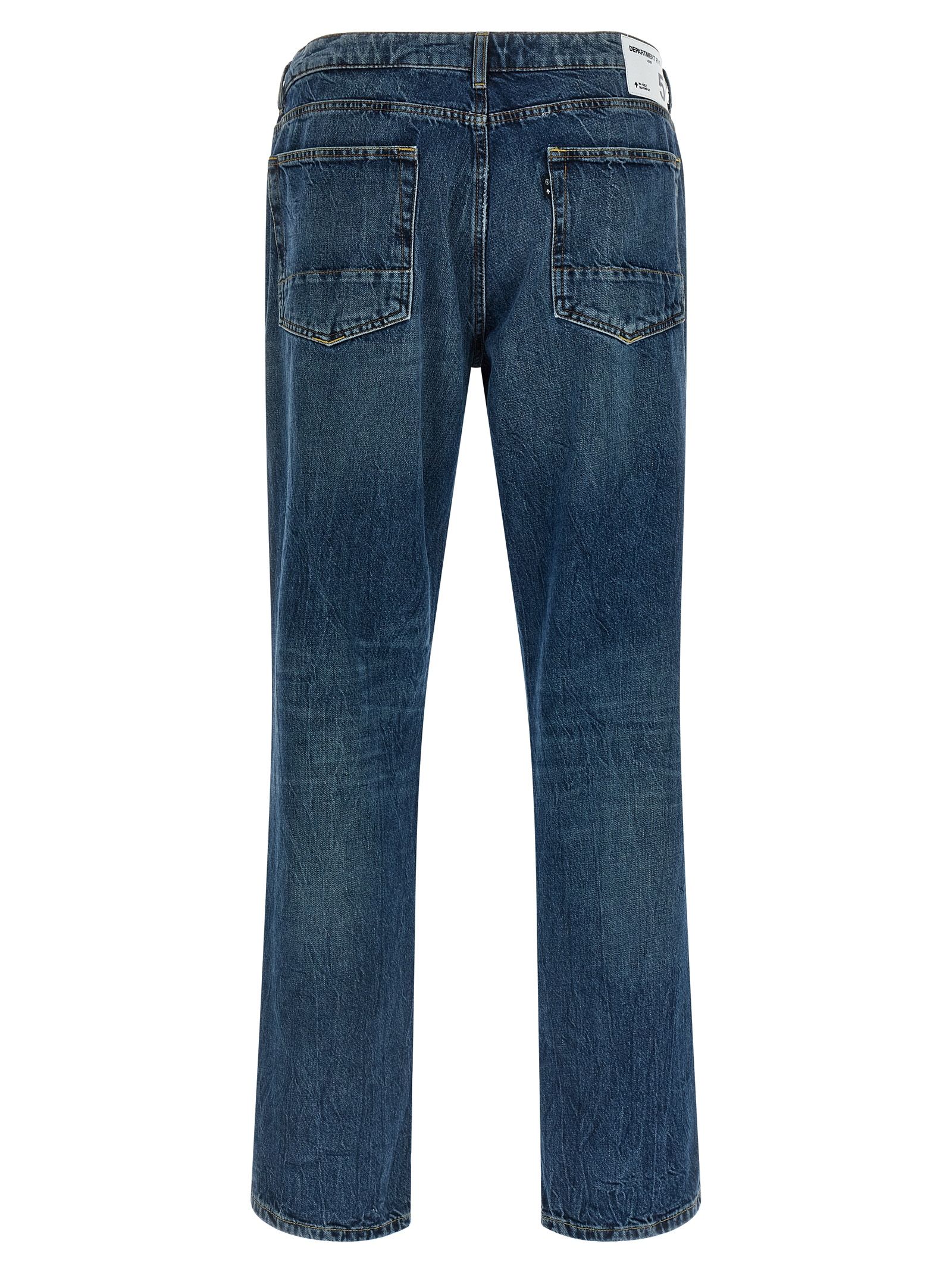 Cotton Straight-Leg Men's Jeans - Department 5 - Modalova