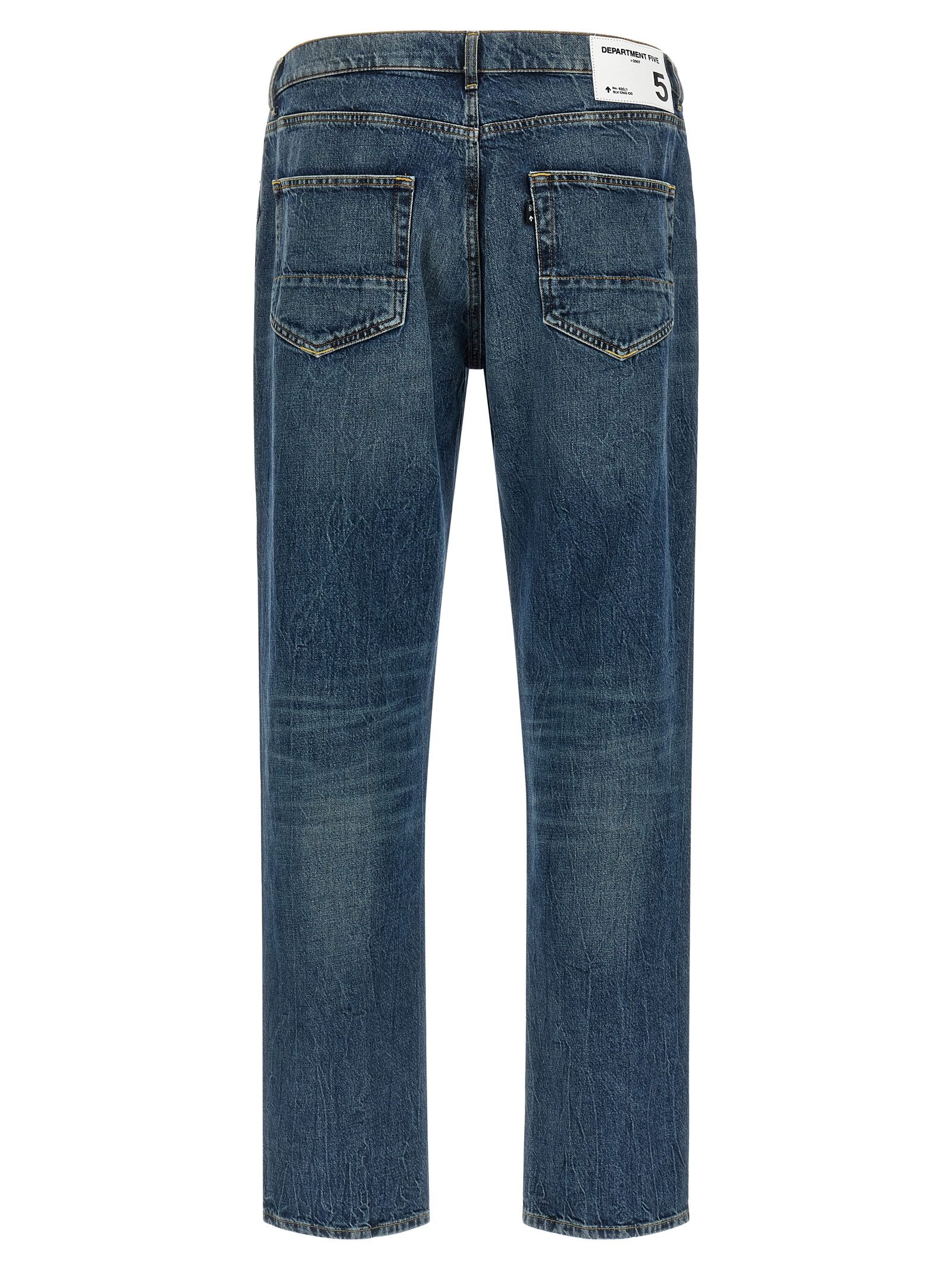 Cotton Straight-Leg Men's Jeans - Department 5 - Modalova