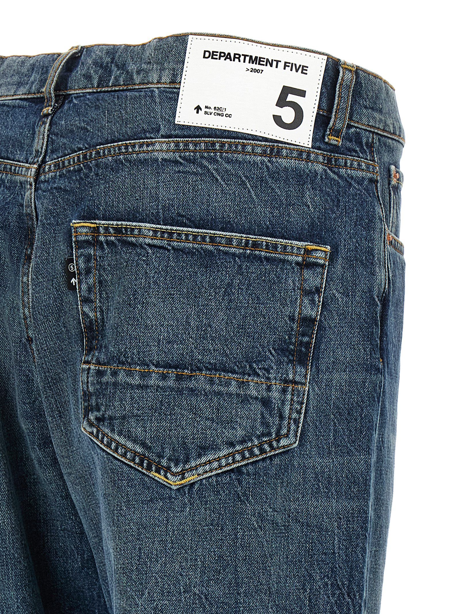 Cotton Straight-Leg Men's Jeans - Department 5 - Modalova