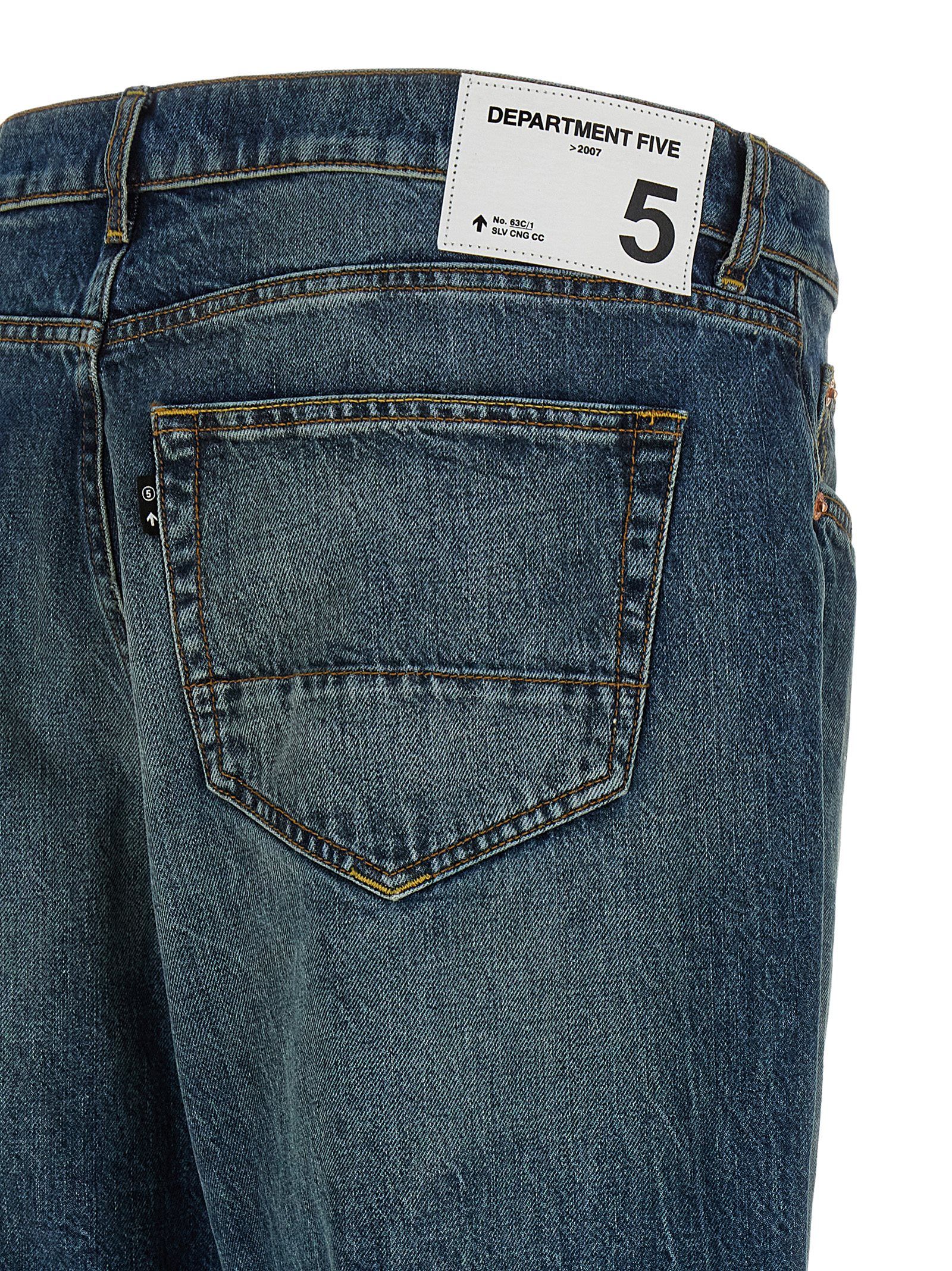 Cotton Straight-Leg Men's Jeans - Department 5 - Modalova