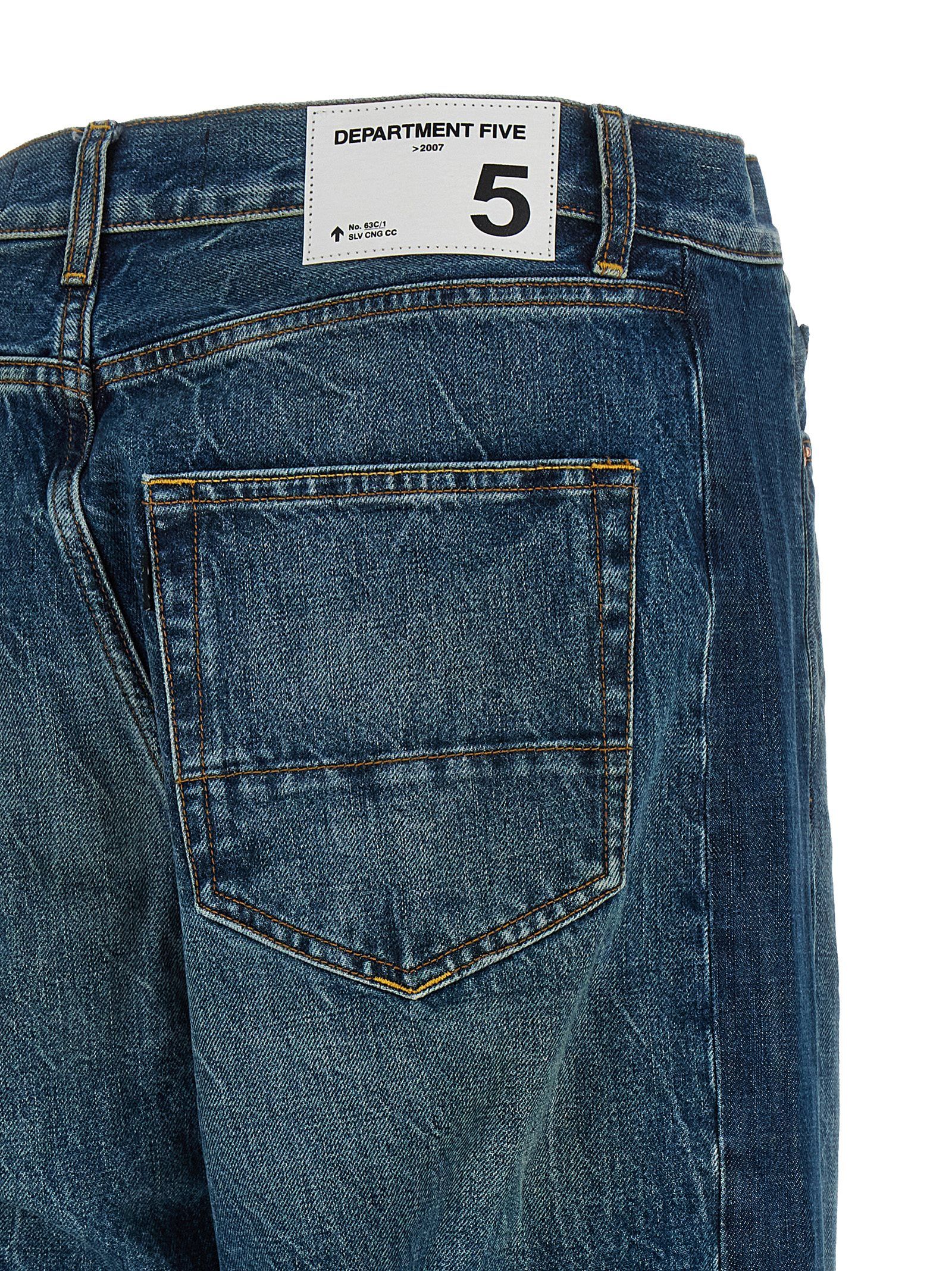 Cotton Straight-Leg Men's Jeans - Department 5 - Modalova