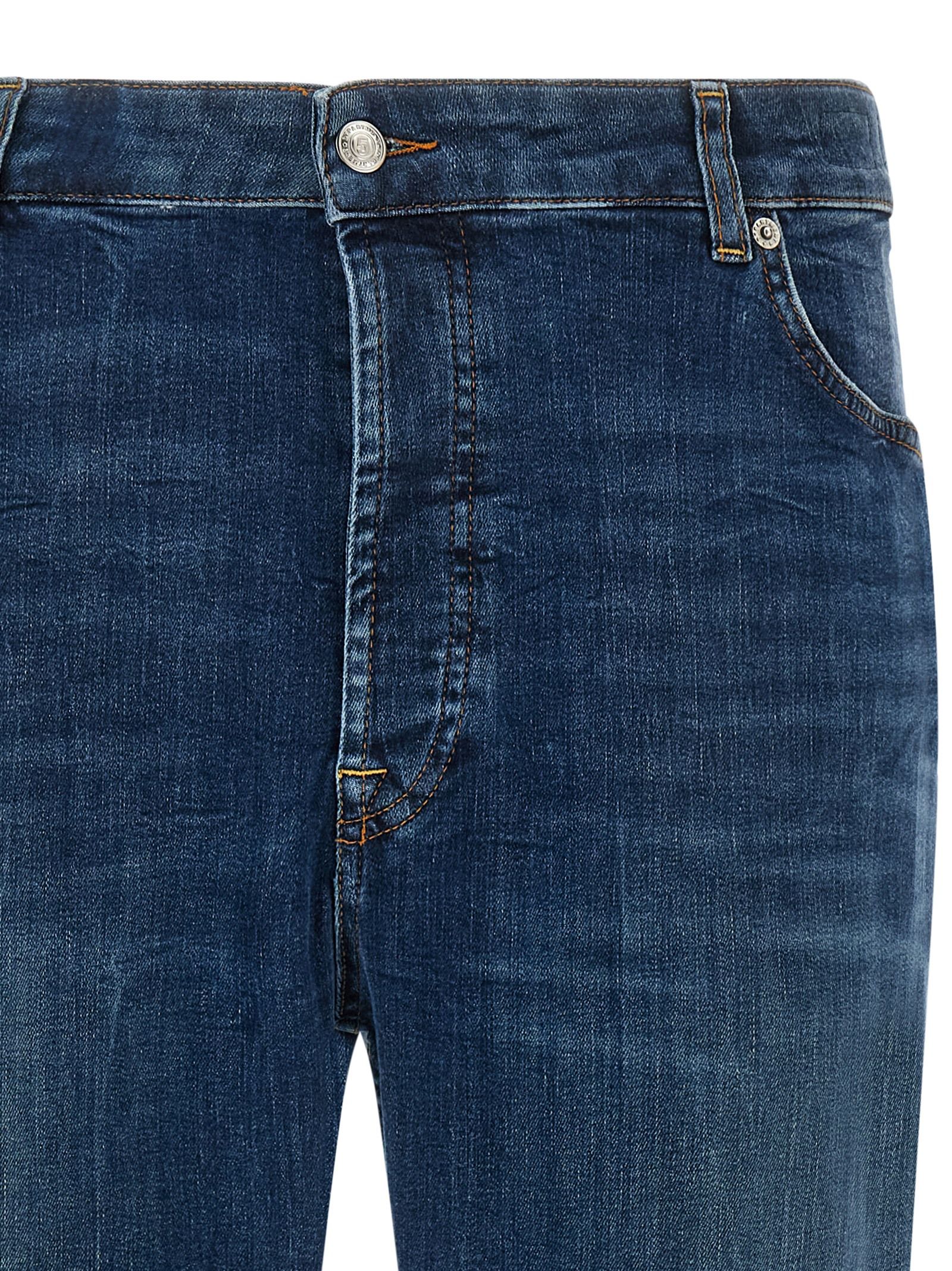 Cotton Cropped Men's Jeans - Department 5 - Modalova