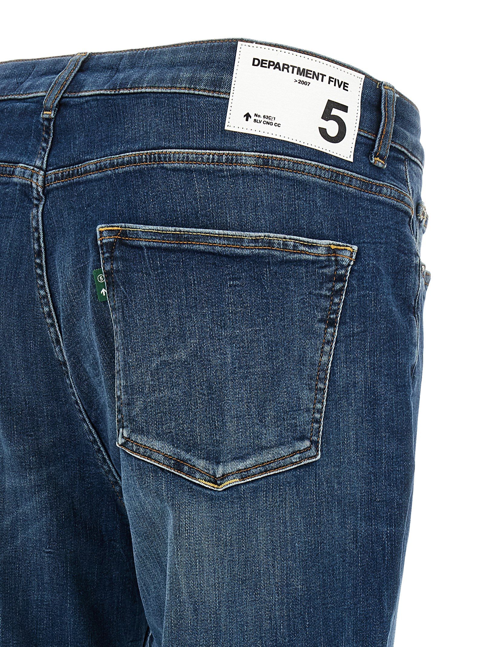 Cotton Cropped Men's Jeans - Department 5 - Modalova
