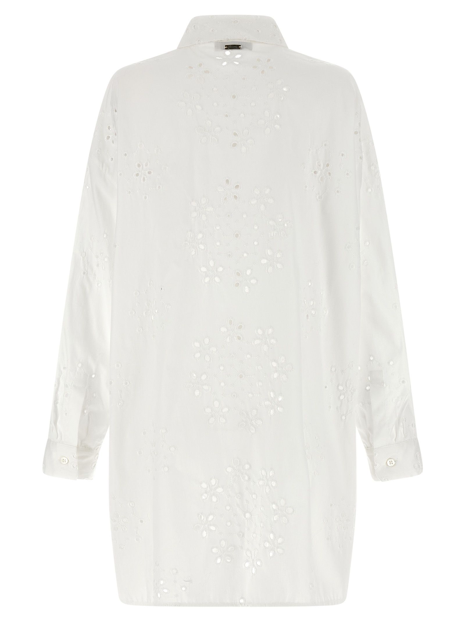 Herno White Cotton Women's Blouse - Herno - Modalova