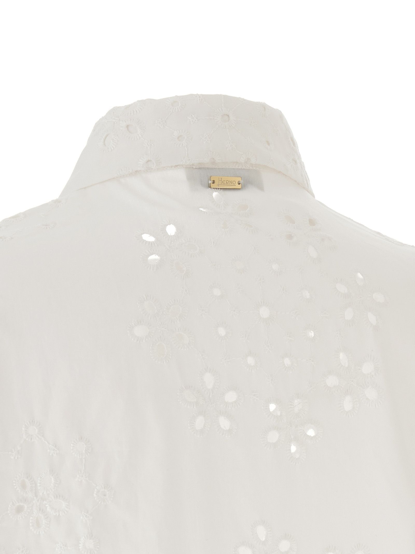 Herno White Cotton Women's Blouse - Herno - Modalova