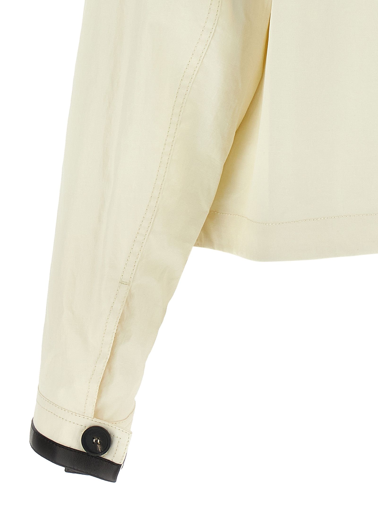 Linen Full-Length Women's Jacket - Ferragamo - Modalova