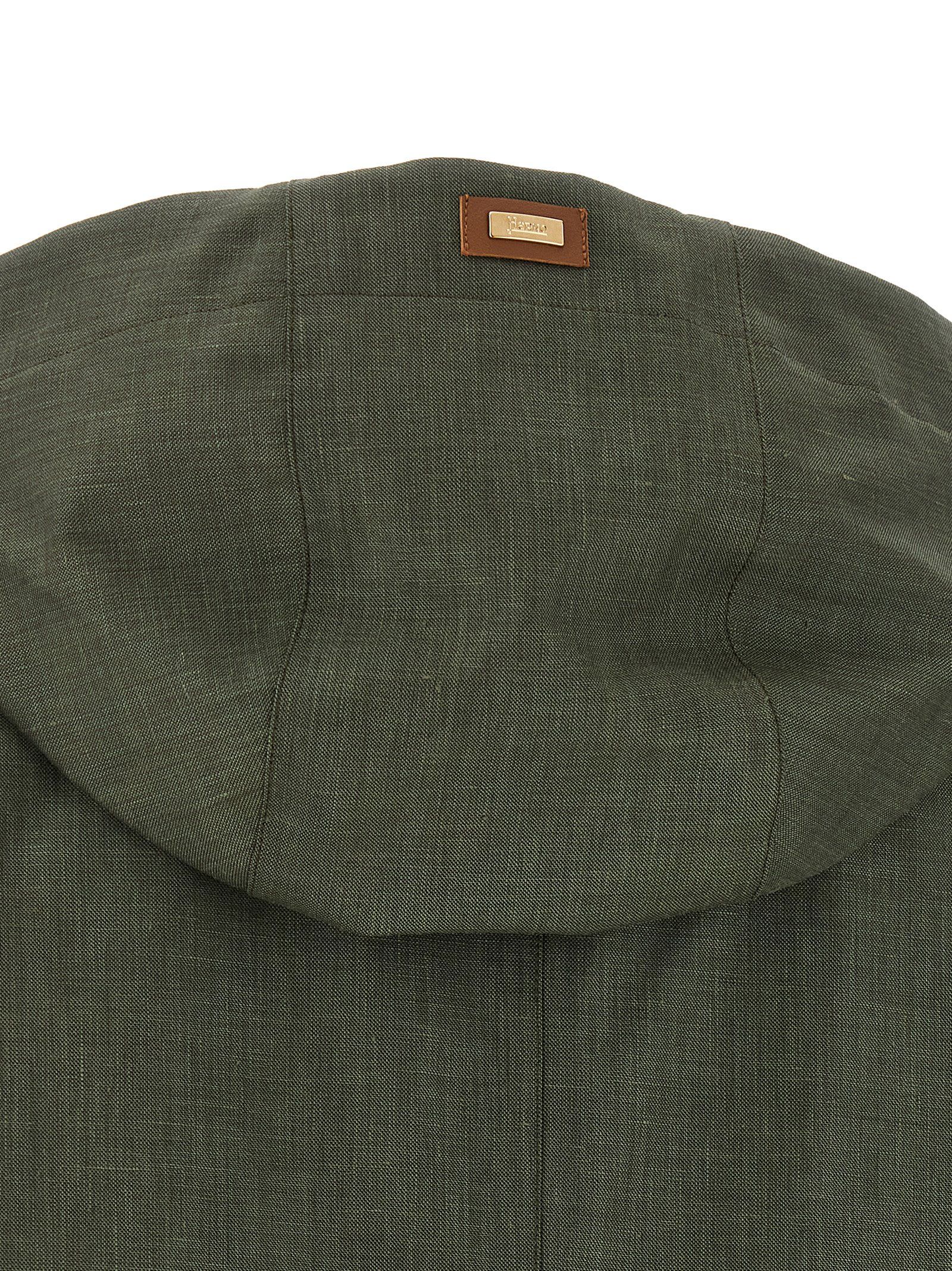 Herno Bicolor Linen Women's Coat - Herno - Modalova