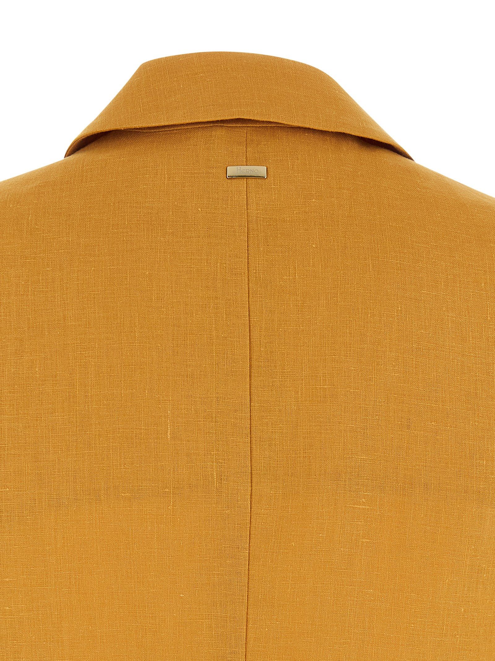 Linen Sleeveless Women's Jacket - Herno - Modalova