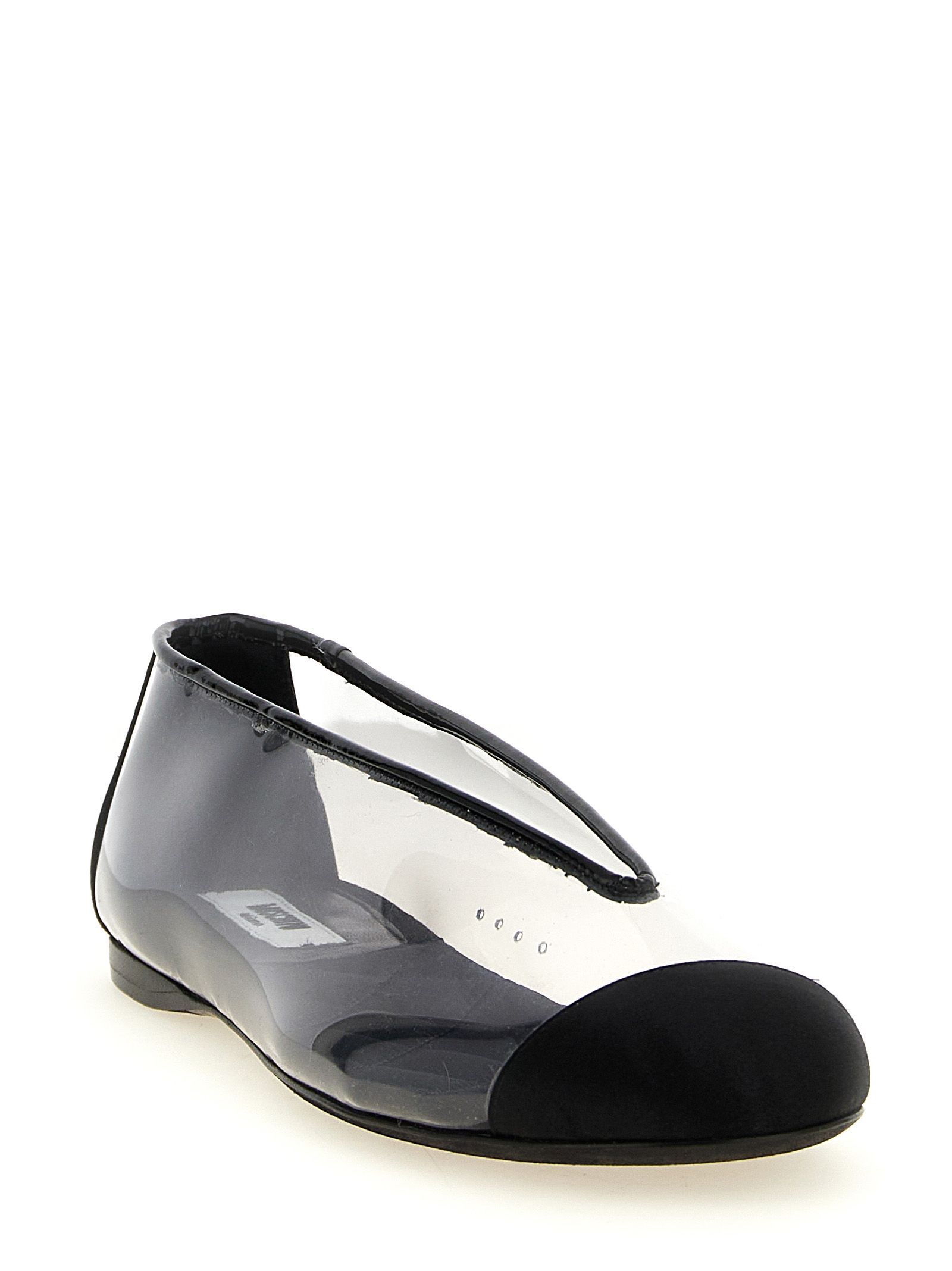 Pvc Ballet Women's Flats - Moschino - Modalova