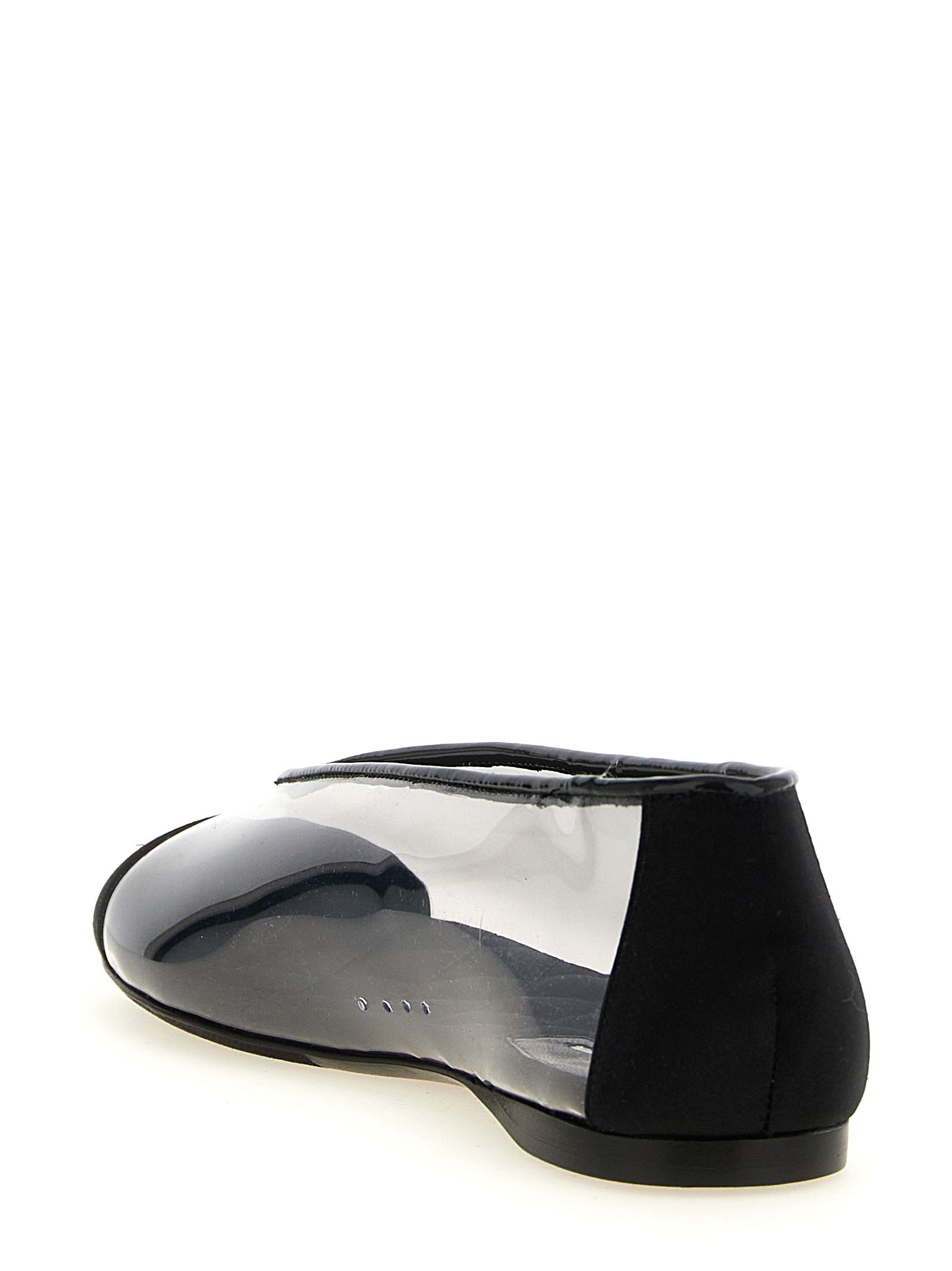 Pvc Ballet Women's Flats - Moschino - Modalova