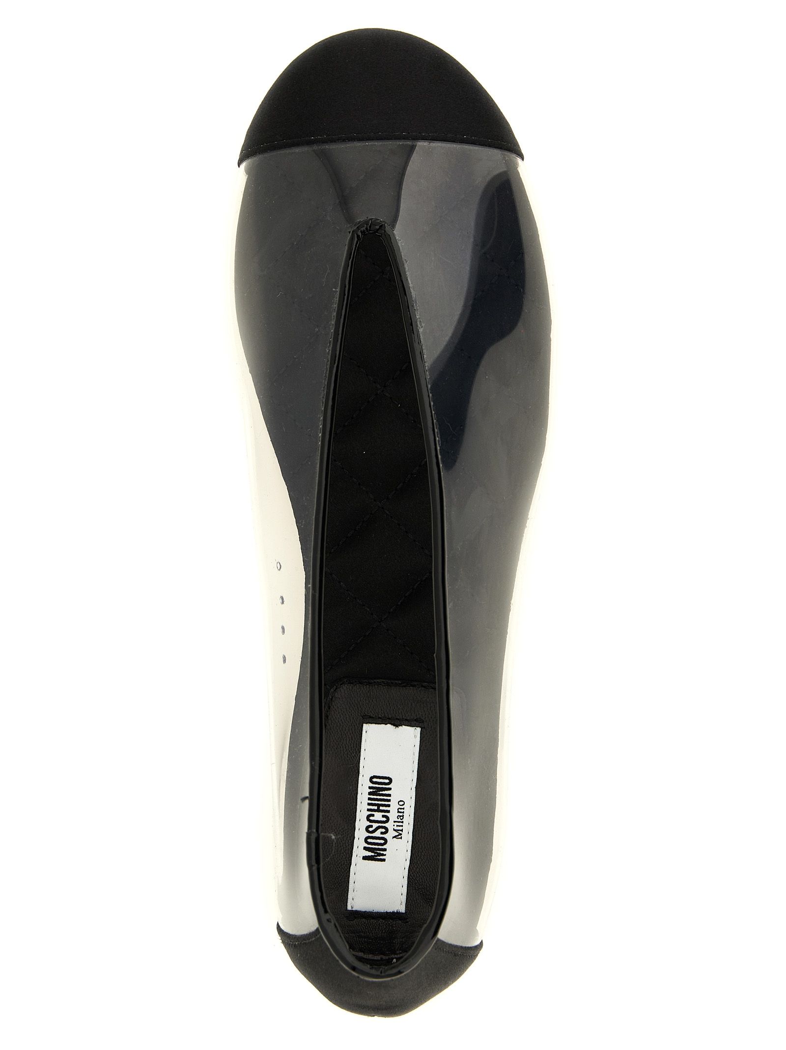 Pvc Ballet Women's Flats - Moschino - Modalova