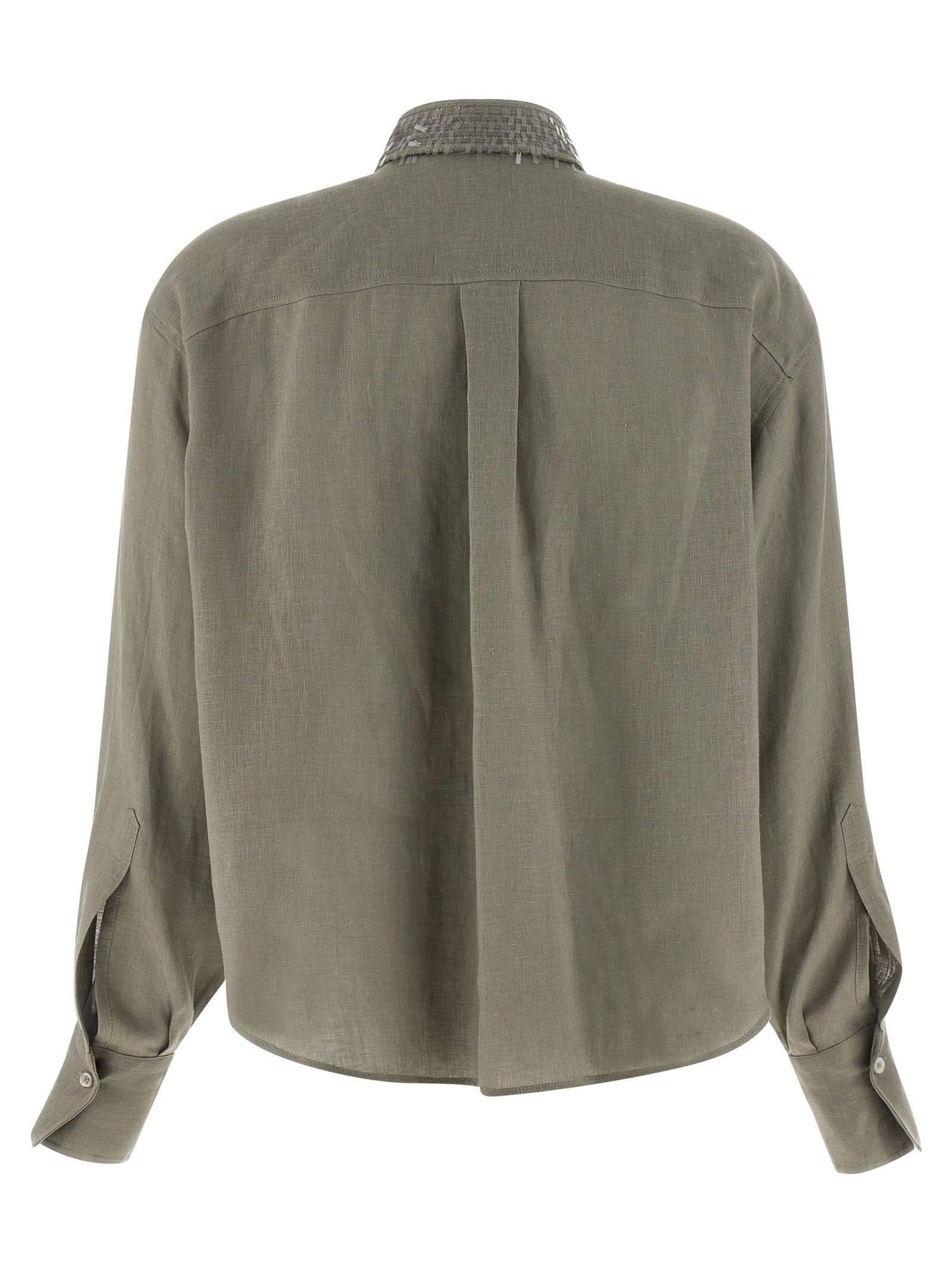 Linen Women's Blouse - Brunello Cucinelli - Modalova