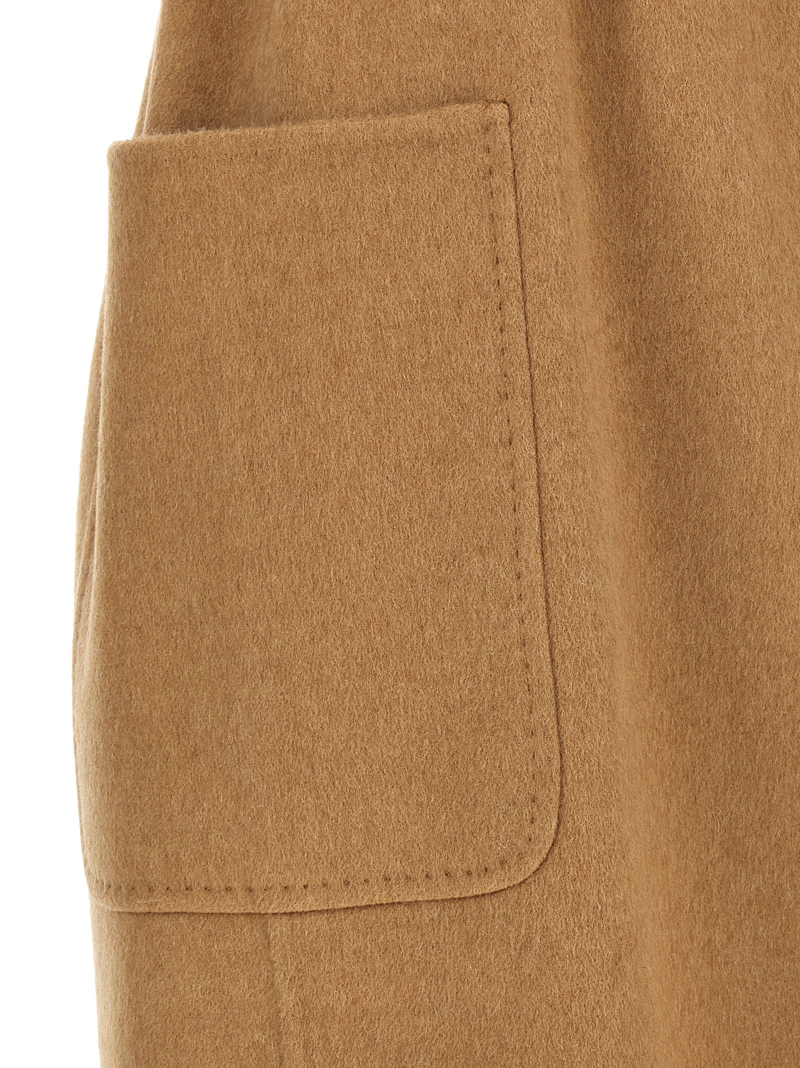 Max Mara Beige Wool Women's Coat - Max Mara - Modalova