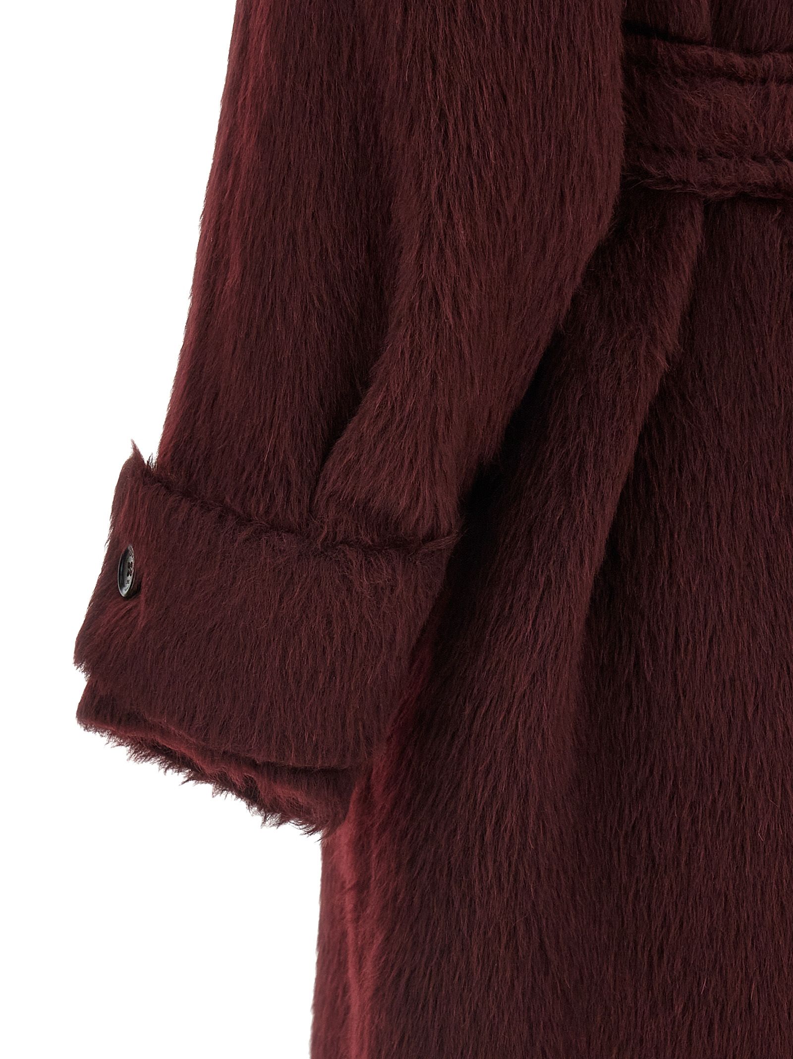 Max Mara Bordeaux Wool Women's Coat - Max Mara - Modalova