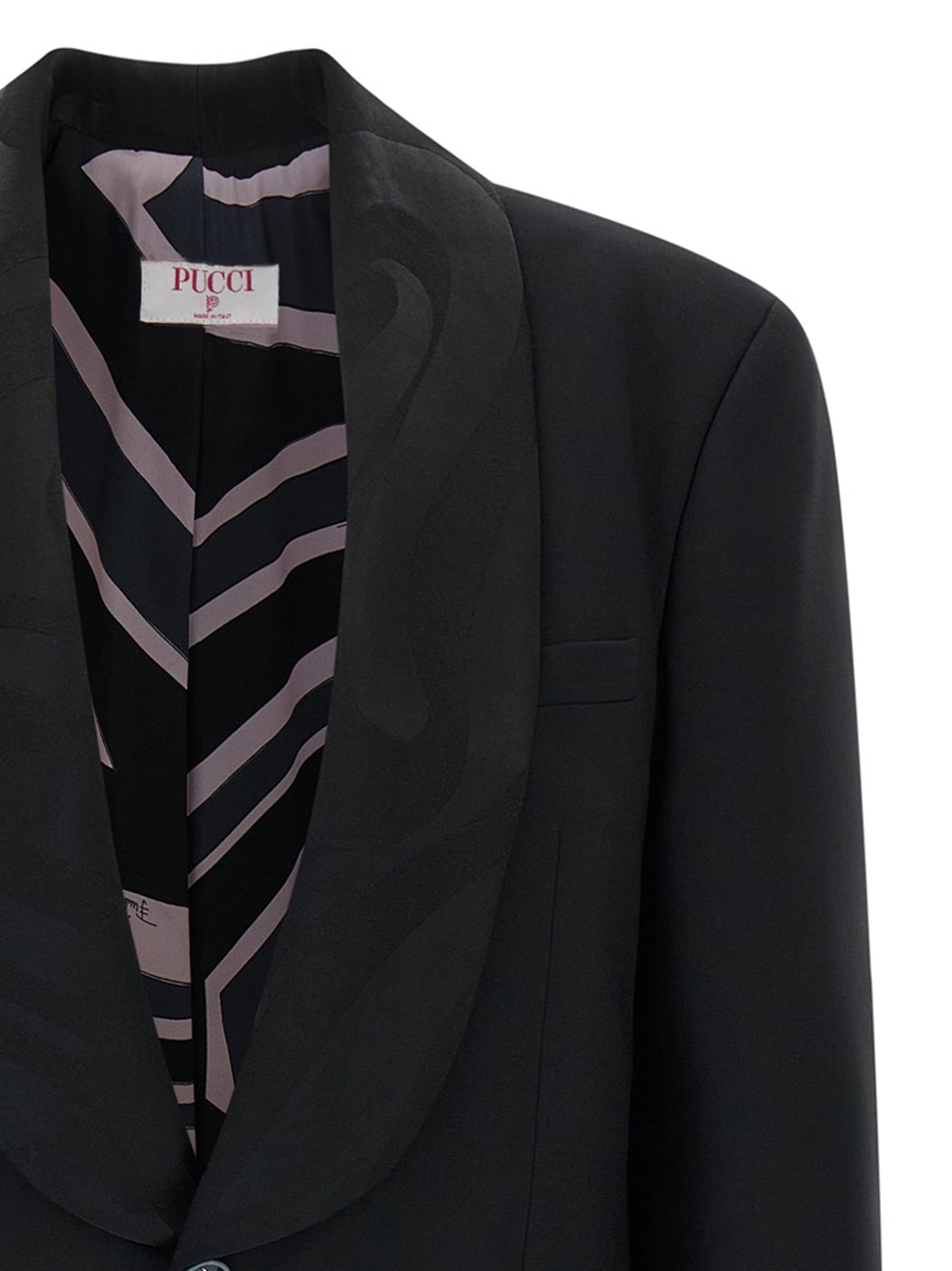 Virgin Wool Women's Blazer - Emilio Pucci - Modalova