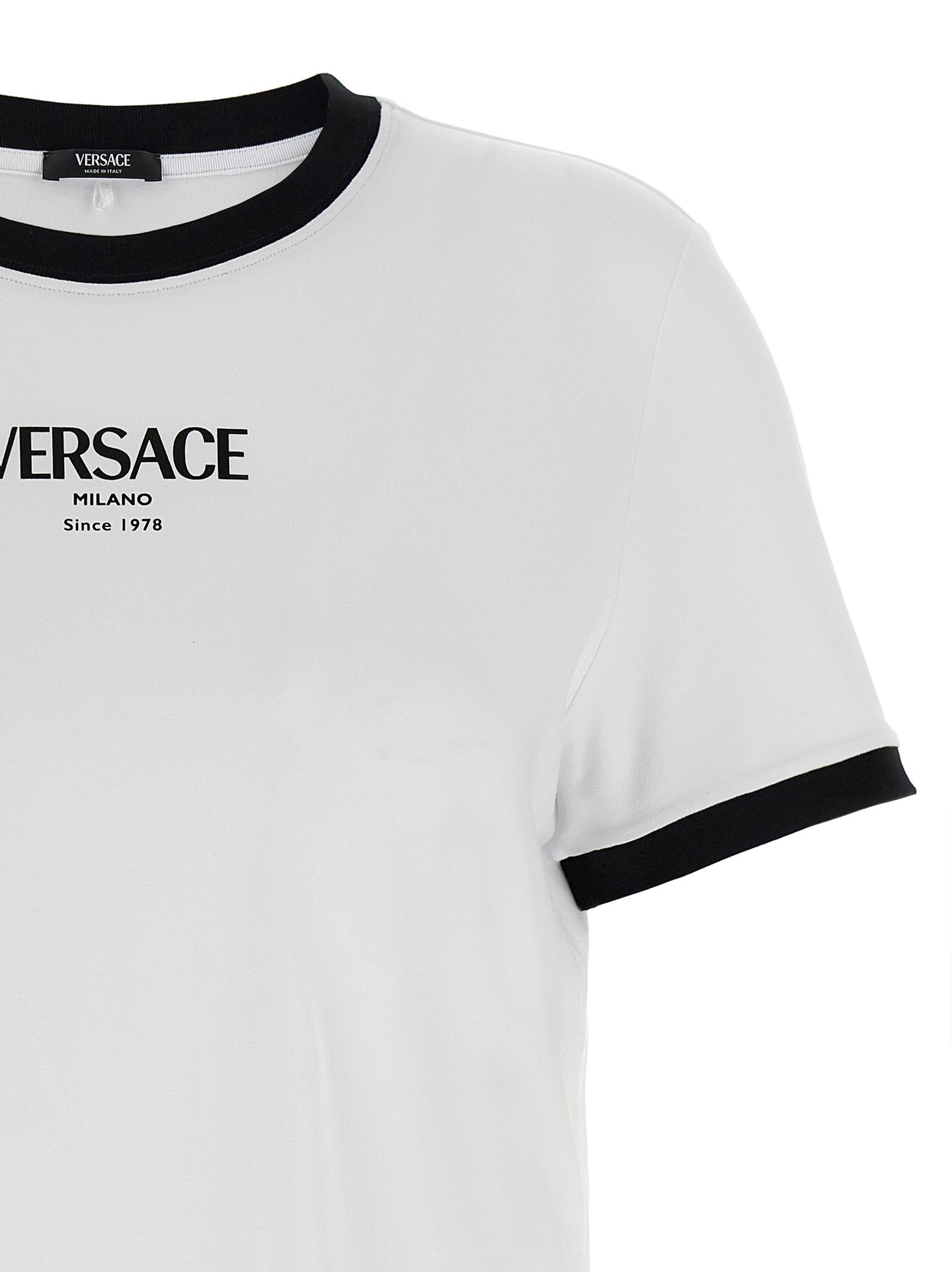 Viscose Women's T-Shirt - Versace - Modalova
