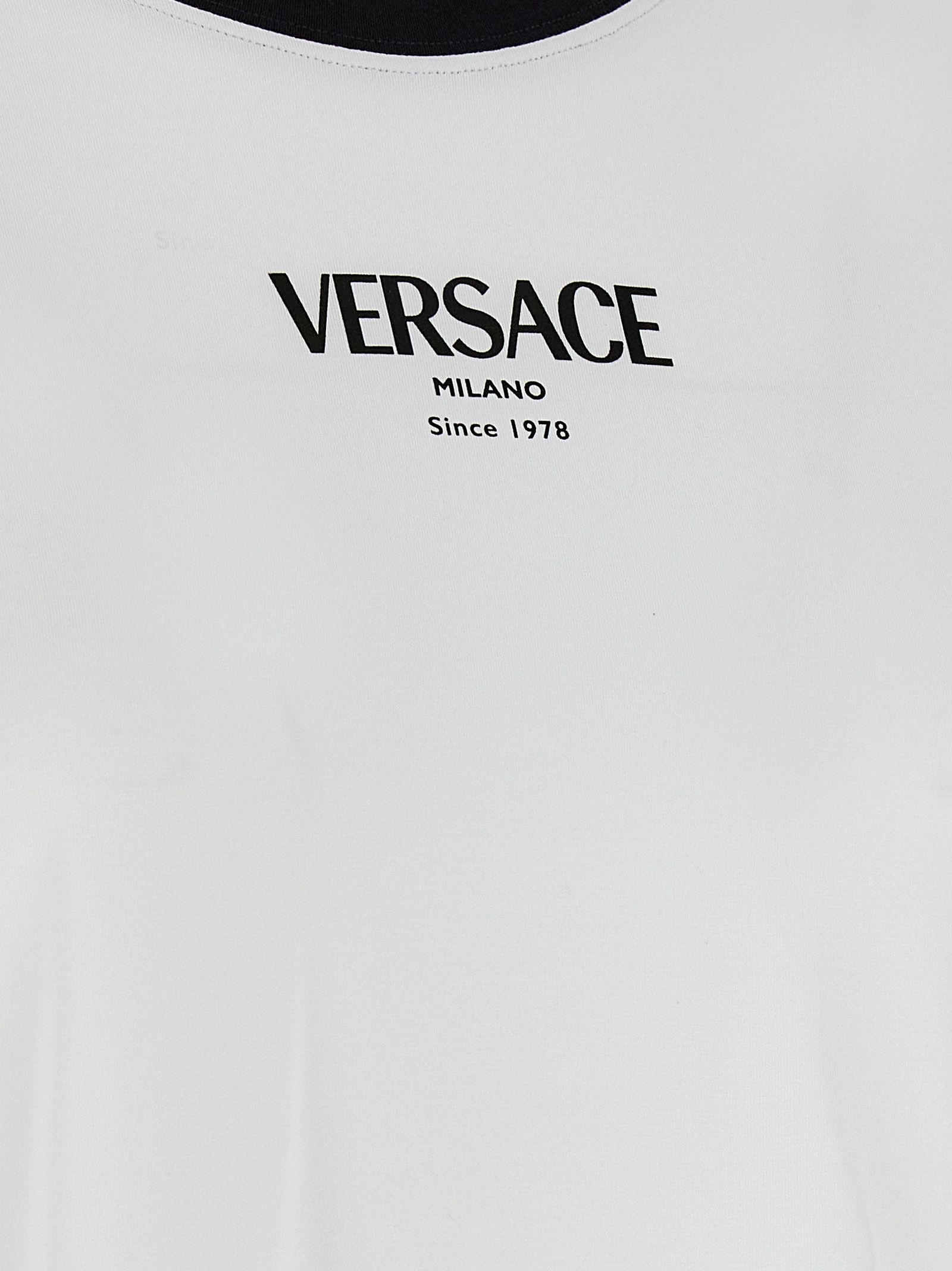 Viscose Women's T-Shirt - Versace - Modalova