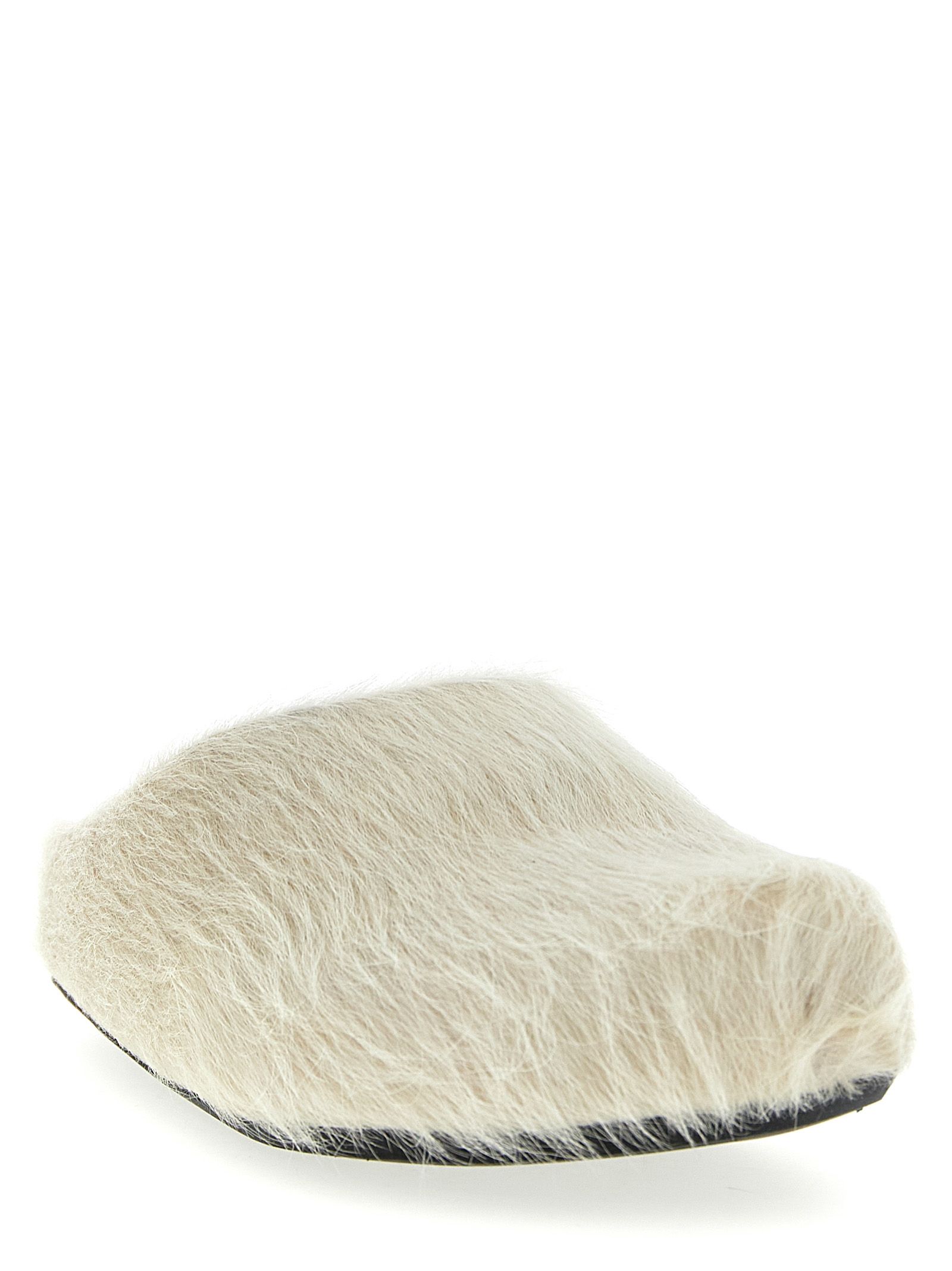 Marni White Calfskin Men's Mules - Marni - Modalova