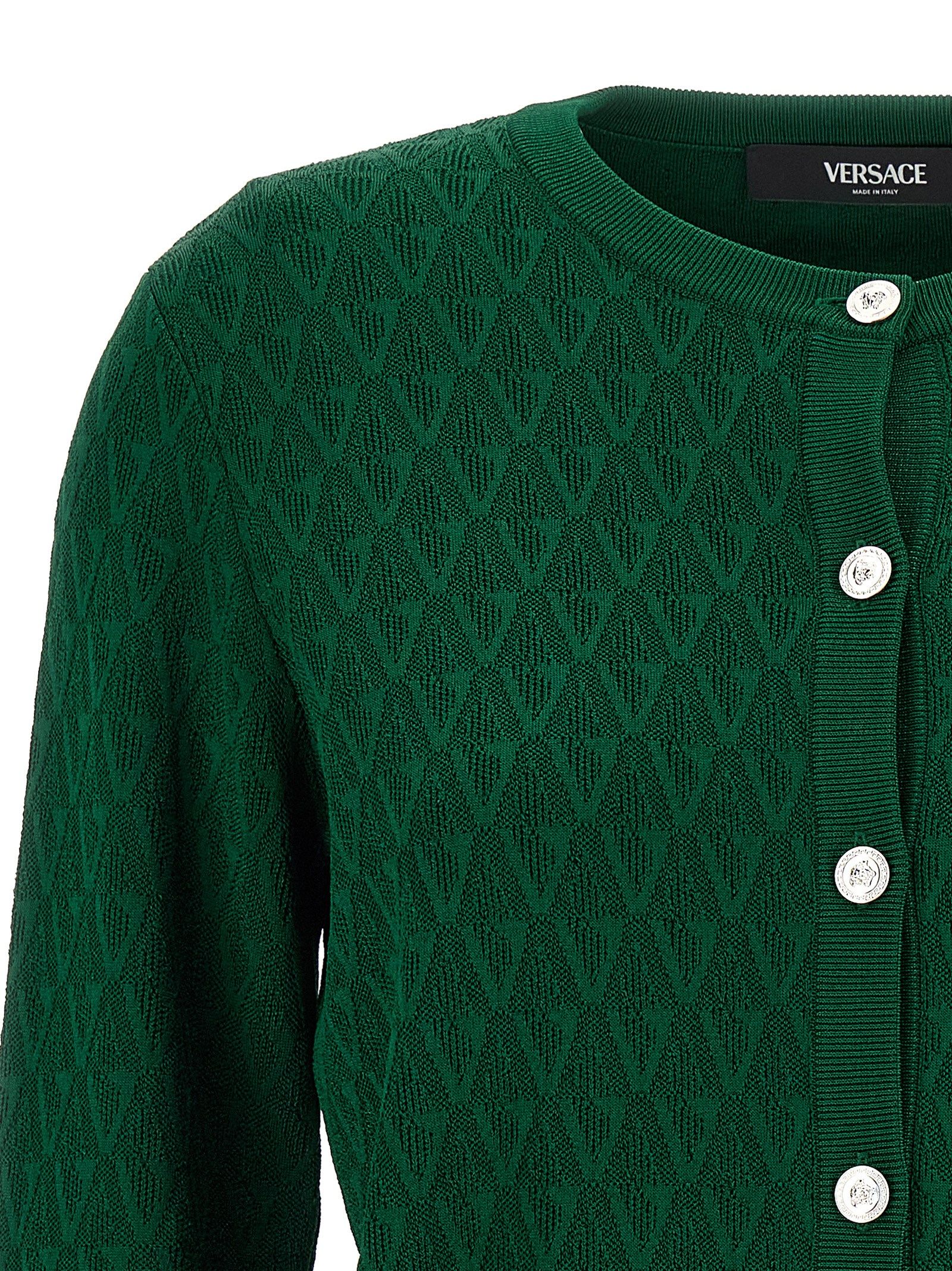 Viscose Women's Cardigan - Versace - Modalova