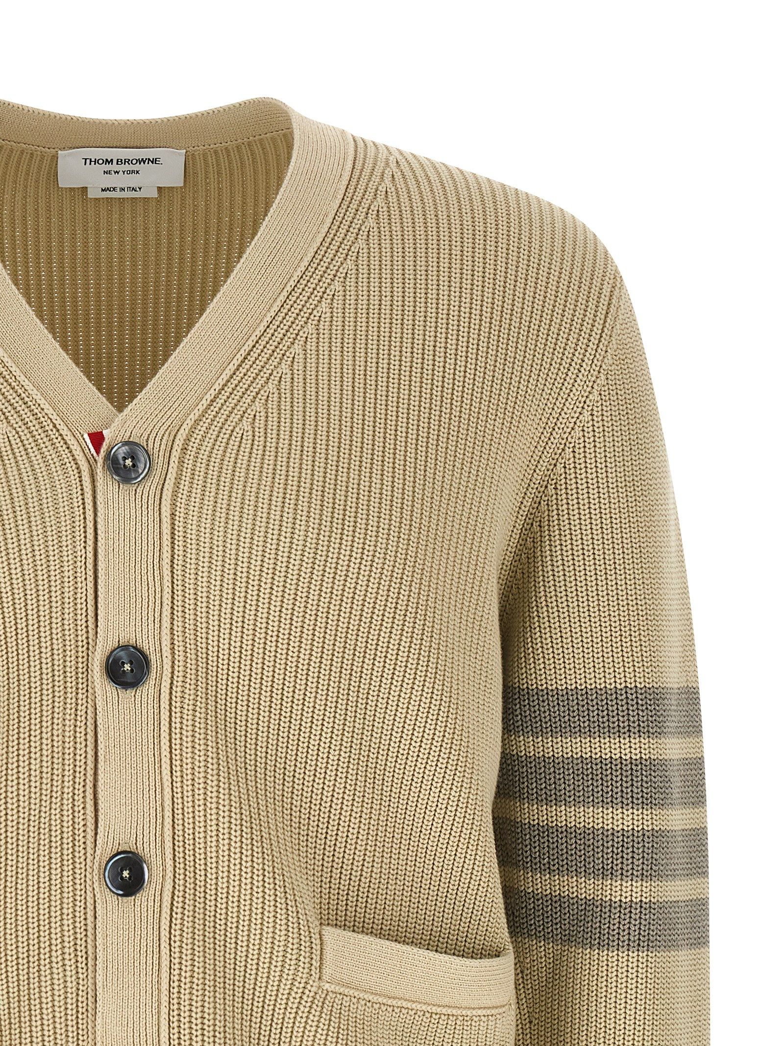 Cotton Men's Cardigan - Thom Browne - Modalova