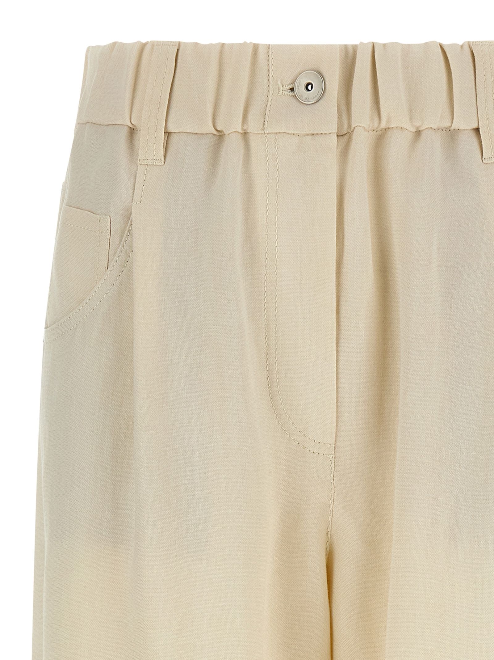 Viscose Casual Women's Pants - Brunello Cucinelli - Modalova