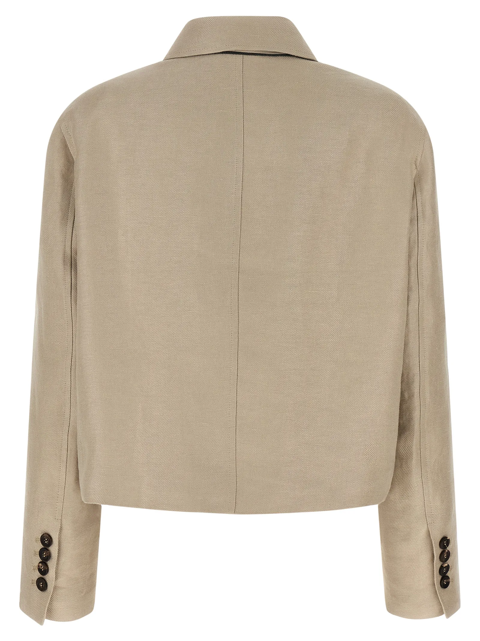 Linen Women's Blazer - Brunello Cucinelli - Modalova