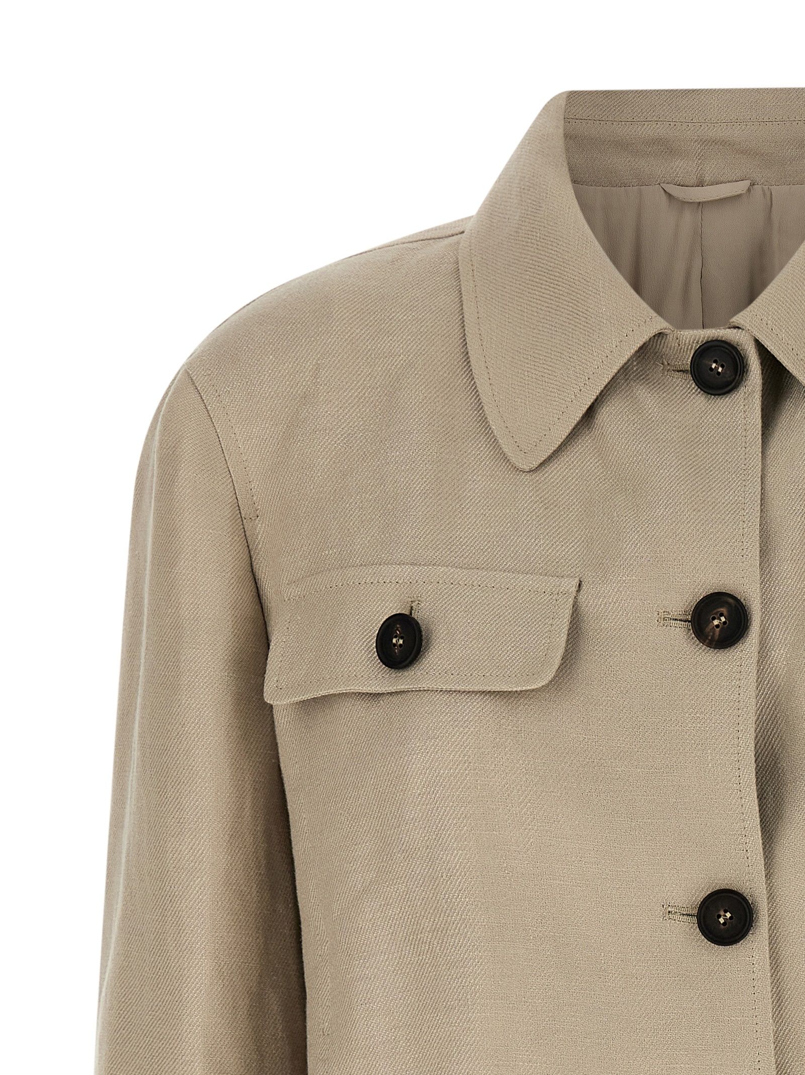 Linen Women's Blazer - Brunello Cucinelli - Modalova