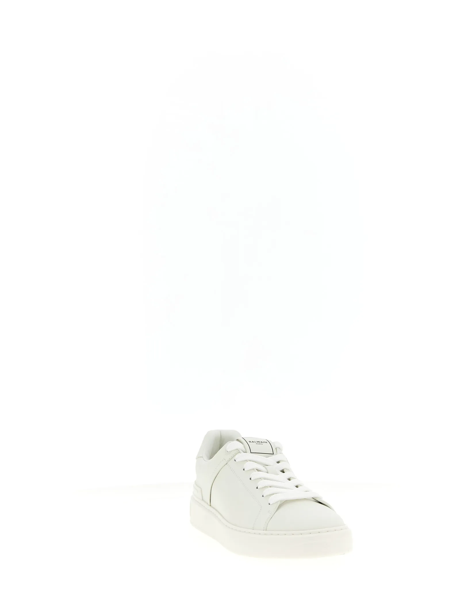 Calfskin Men's Sneakers - Balmain - Modalova