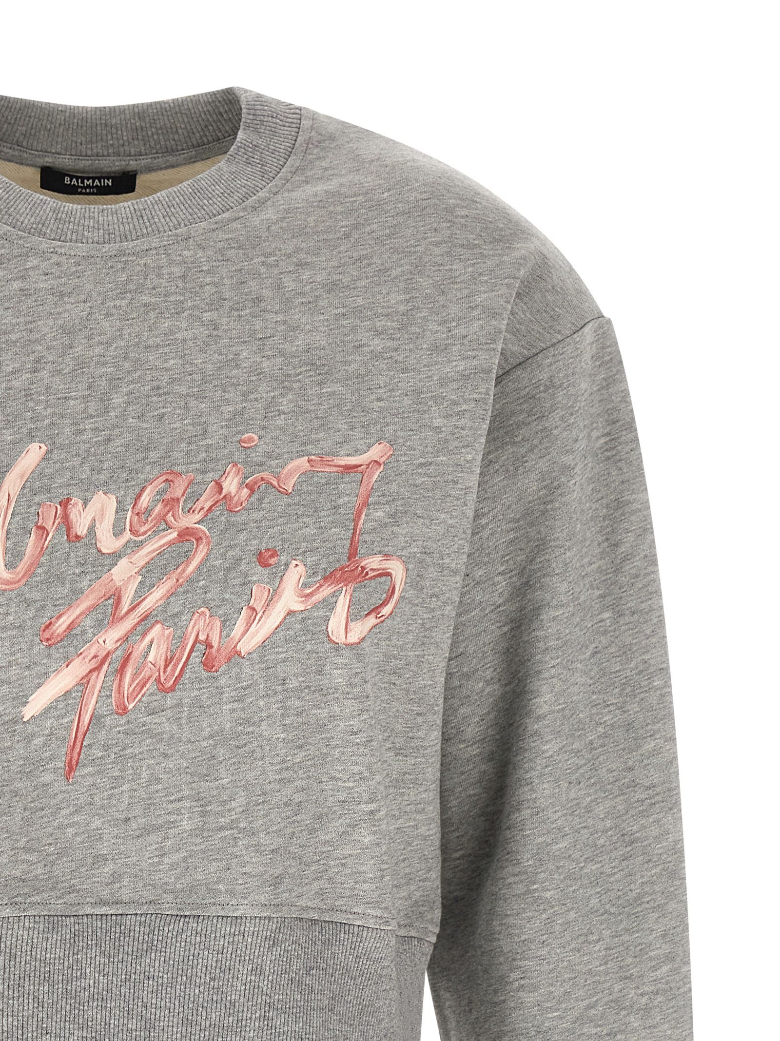 Cotton Women's Sweatshirt - Balmain - Modalova