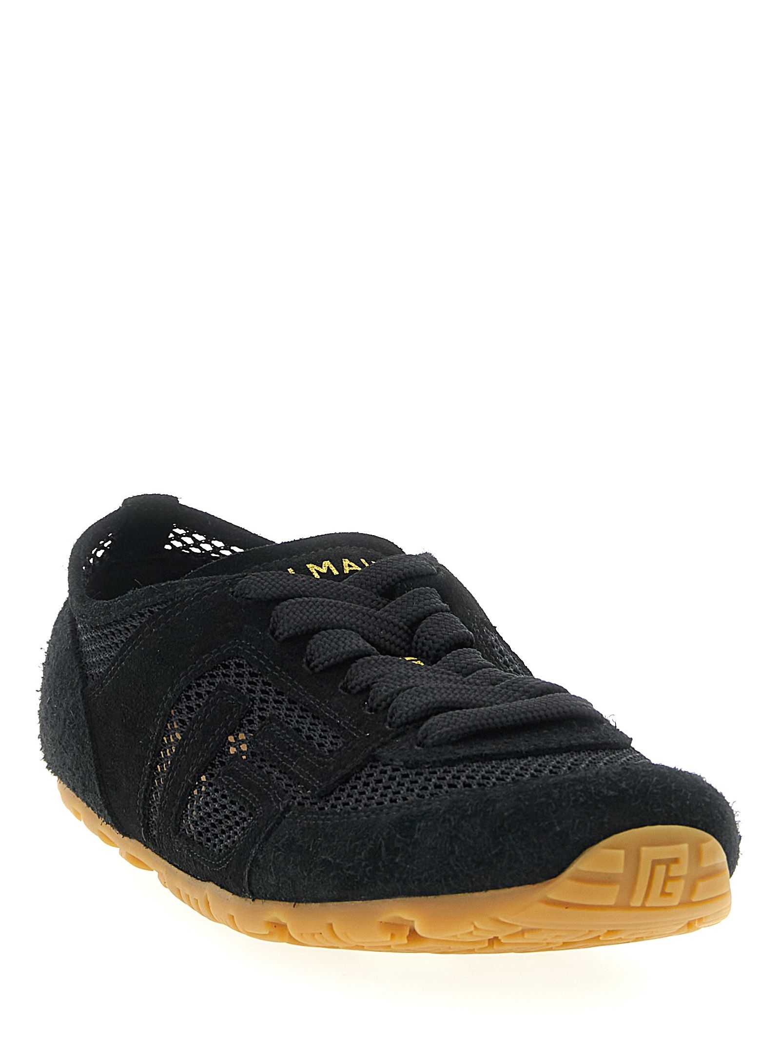 Calfskin Athletic Women's Sneakers - Balmain - Modalova