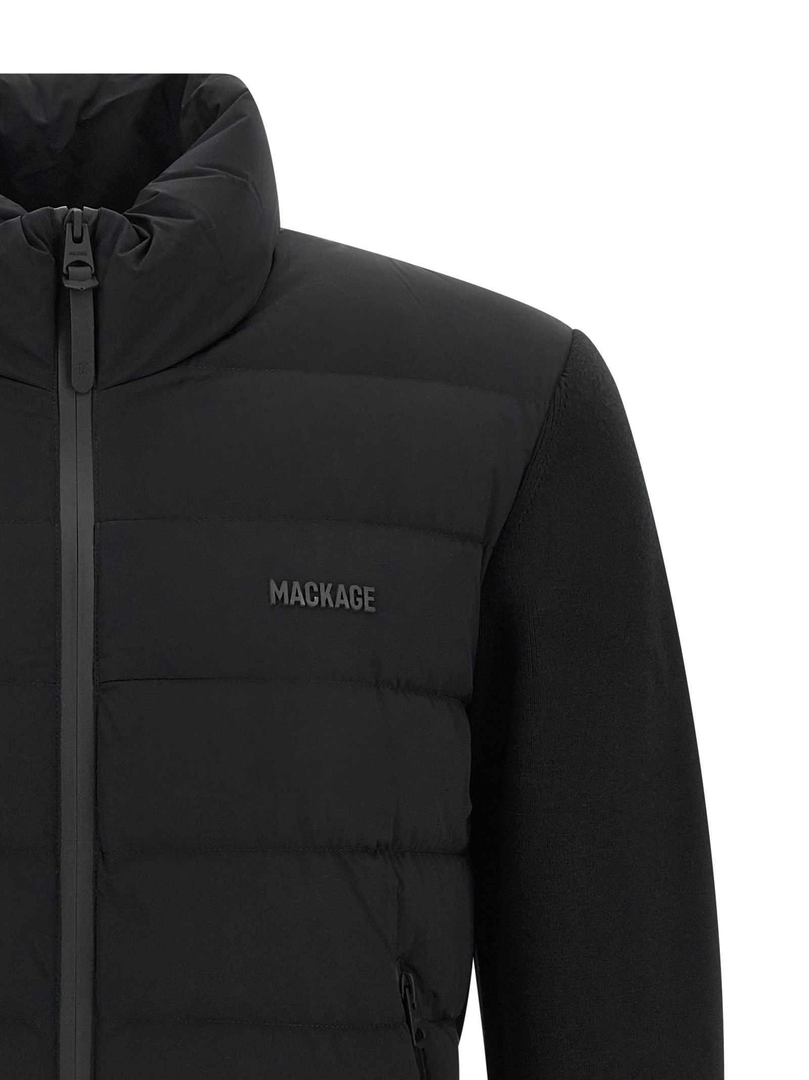 Mackage Blue Nylon Men's Cardigan - Mackage - Modalova
