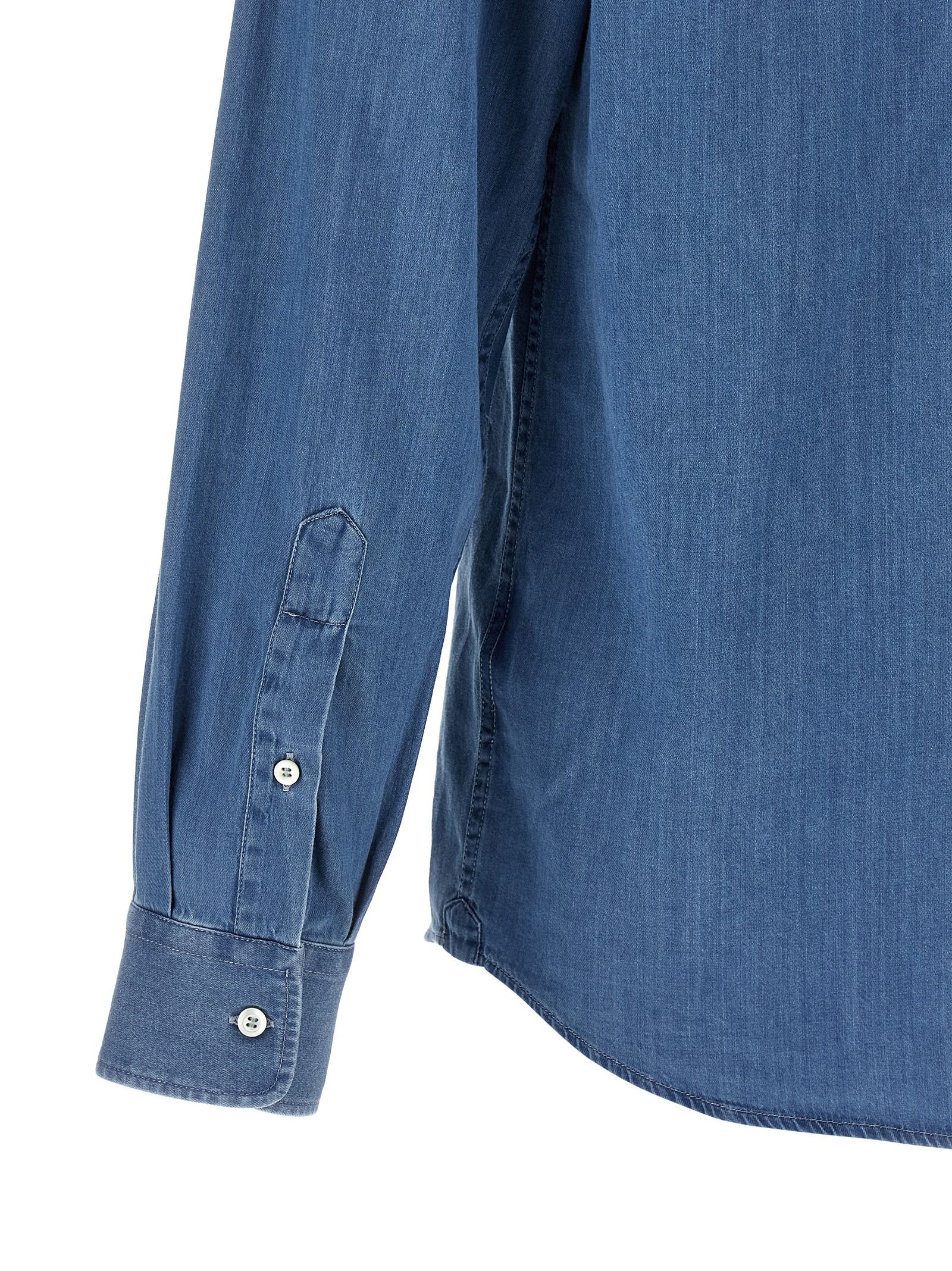 Cotton Men's Blouse - Brunello Cucinelli - Modalova