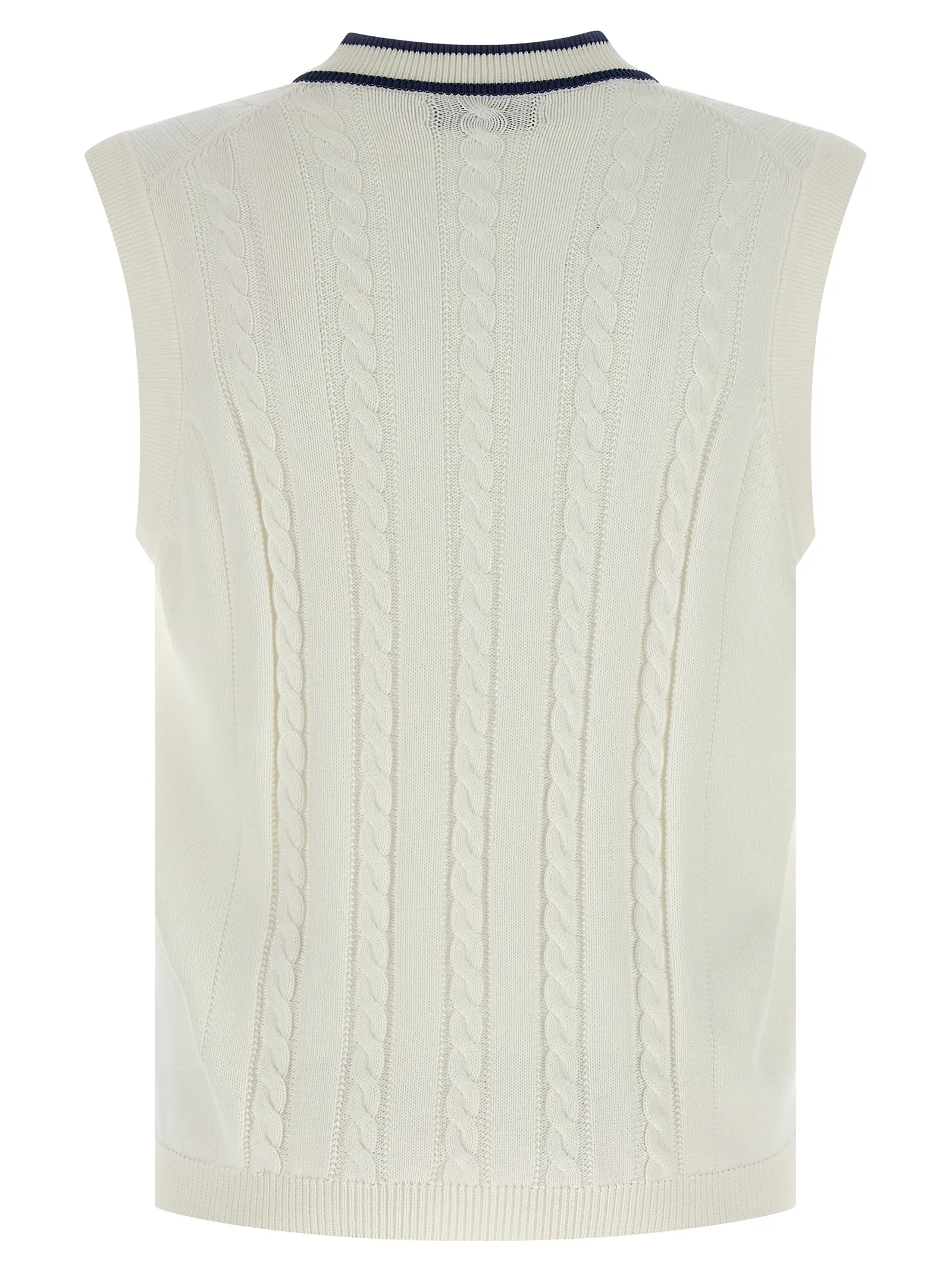 Cotton Sleeveles Men's Sweater - Brunello Cucinelli - Modalova