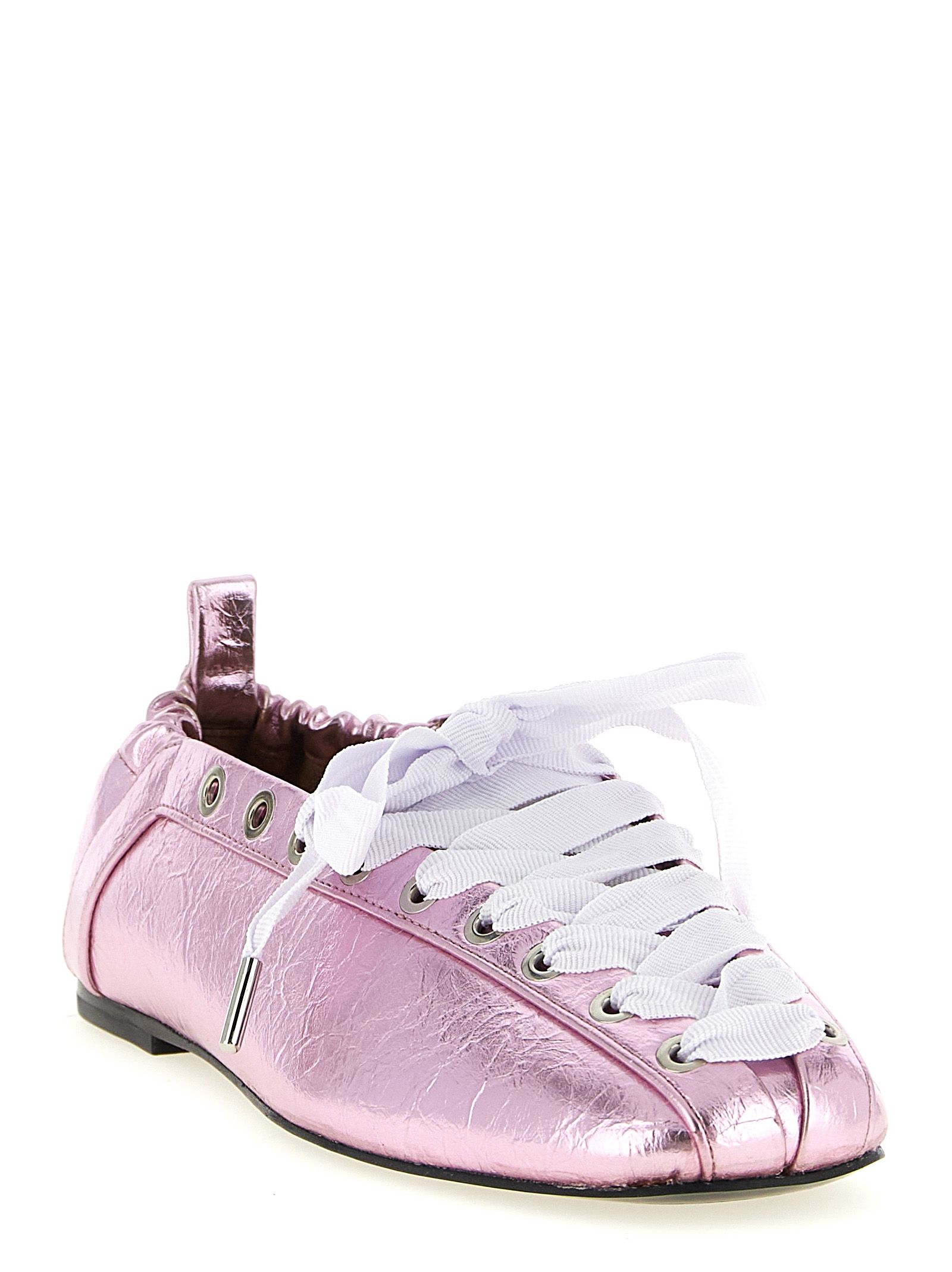 Polyethylene Ballet Women's Flats - Ganni - Modalova