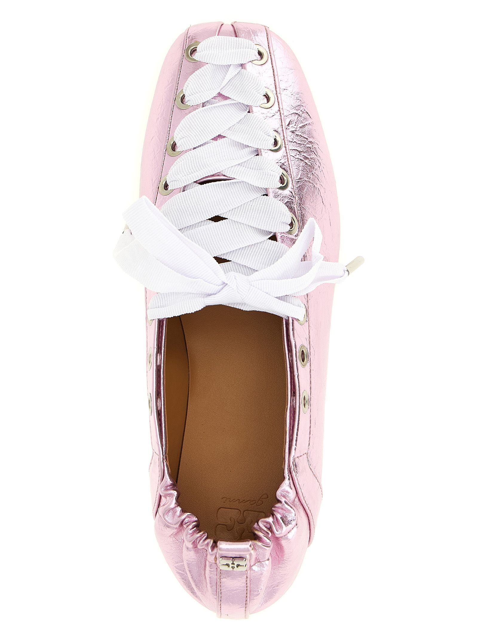 Polyethylene Ballet Women's Flats - Ganni - Modalova