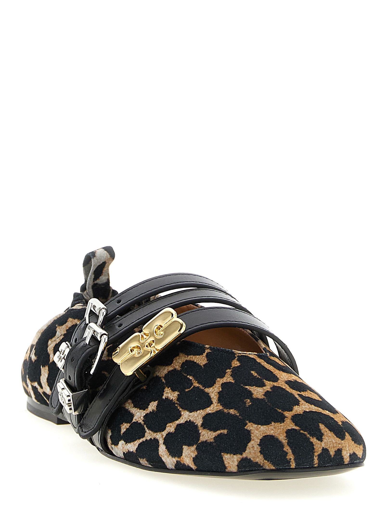 Cotton Ballet Women's Flats - Ganni - Modalova