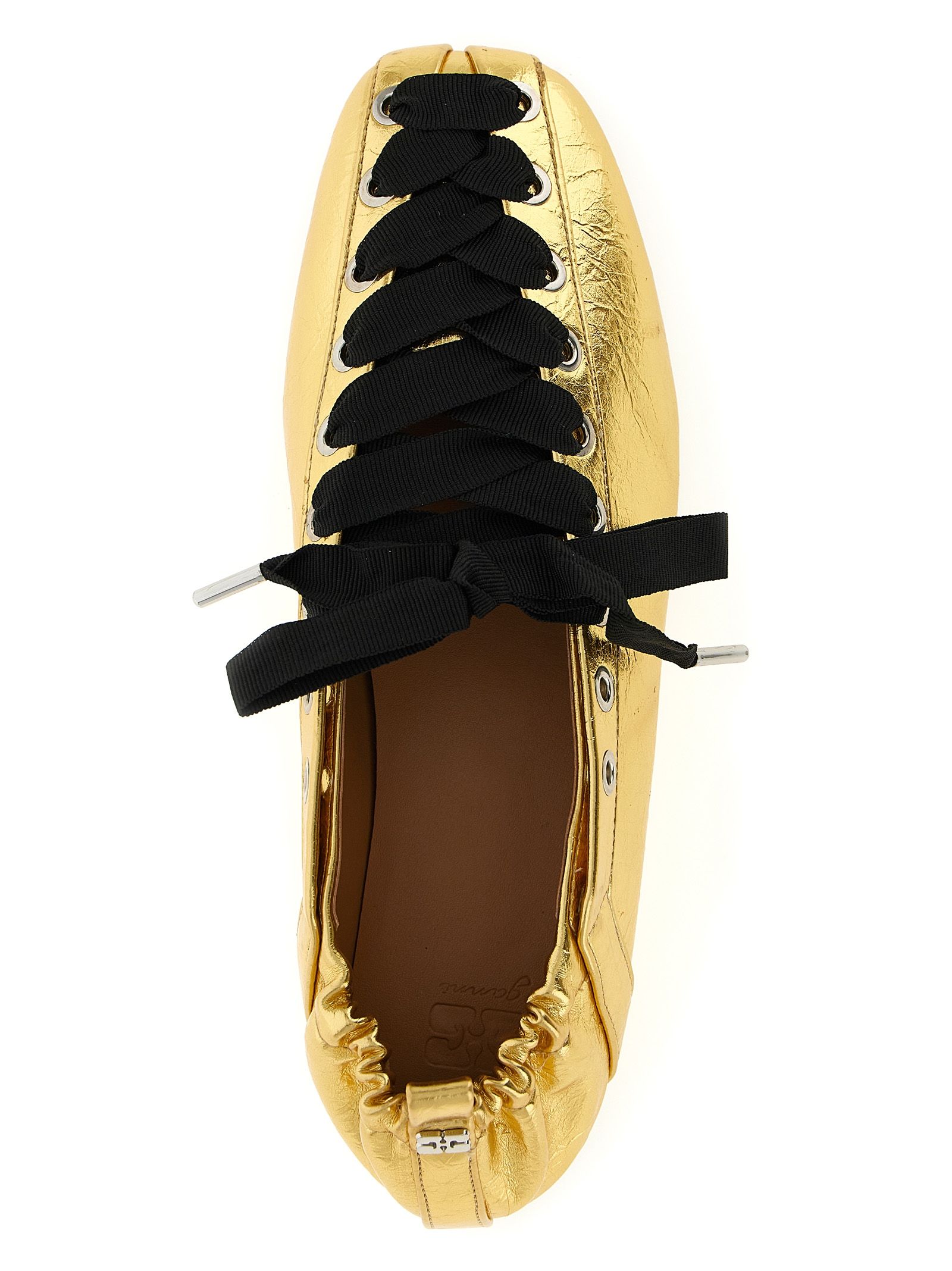 Polyethylene Ballet Women's Flats - Ganni - Modalova