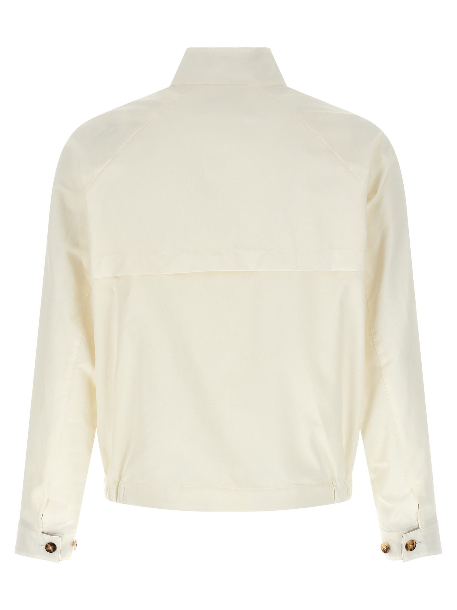 Cotton Full-Length Men's Jacket - Brunello Cucinelli - Modalova