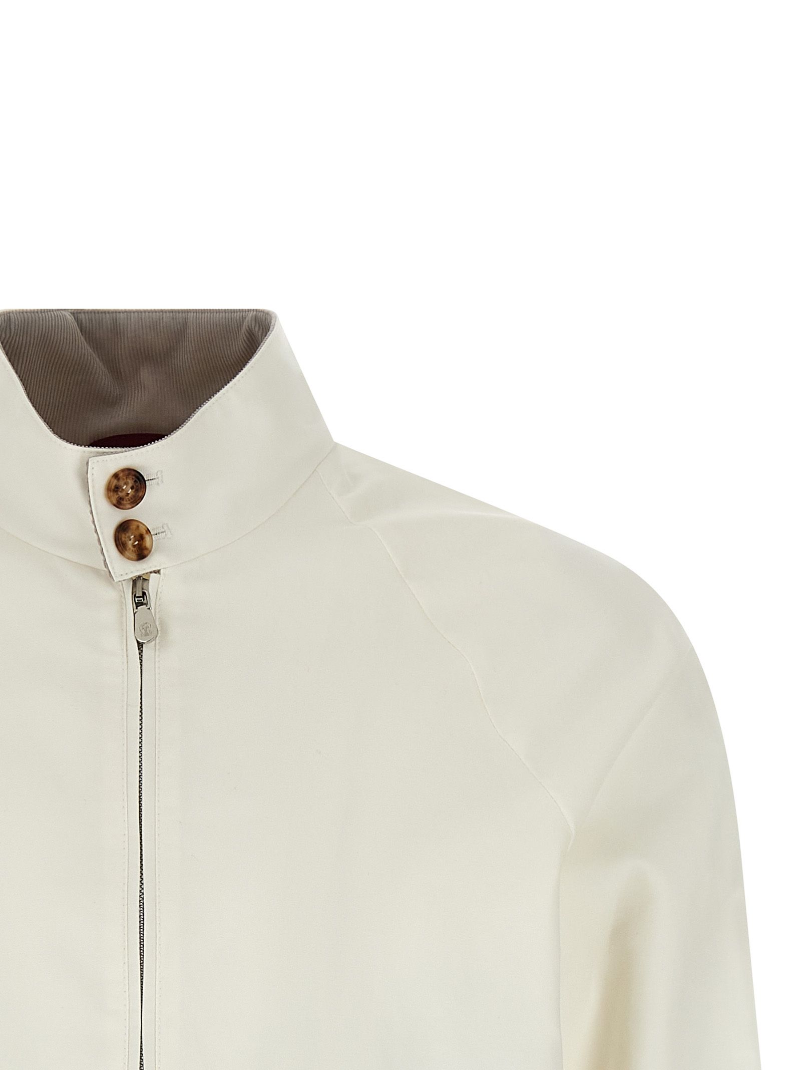 Cotton Full-Length Men's Jacket - Brunello Cucinelli - Modalova