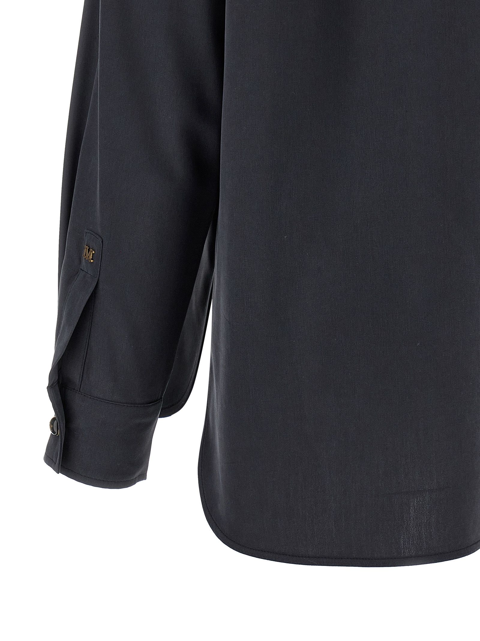 Max Mara Gray Silk Women's Blouse - Max Mara - Modalova
