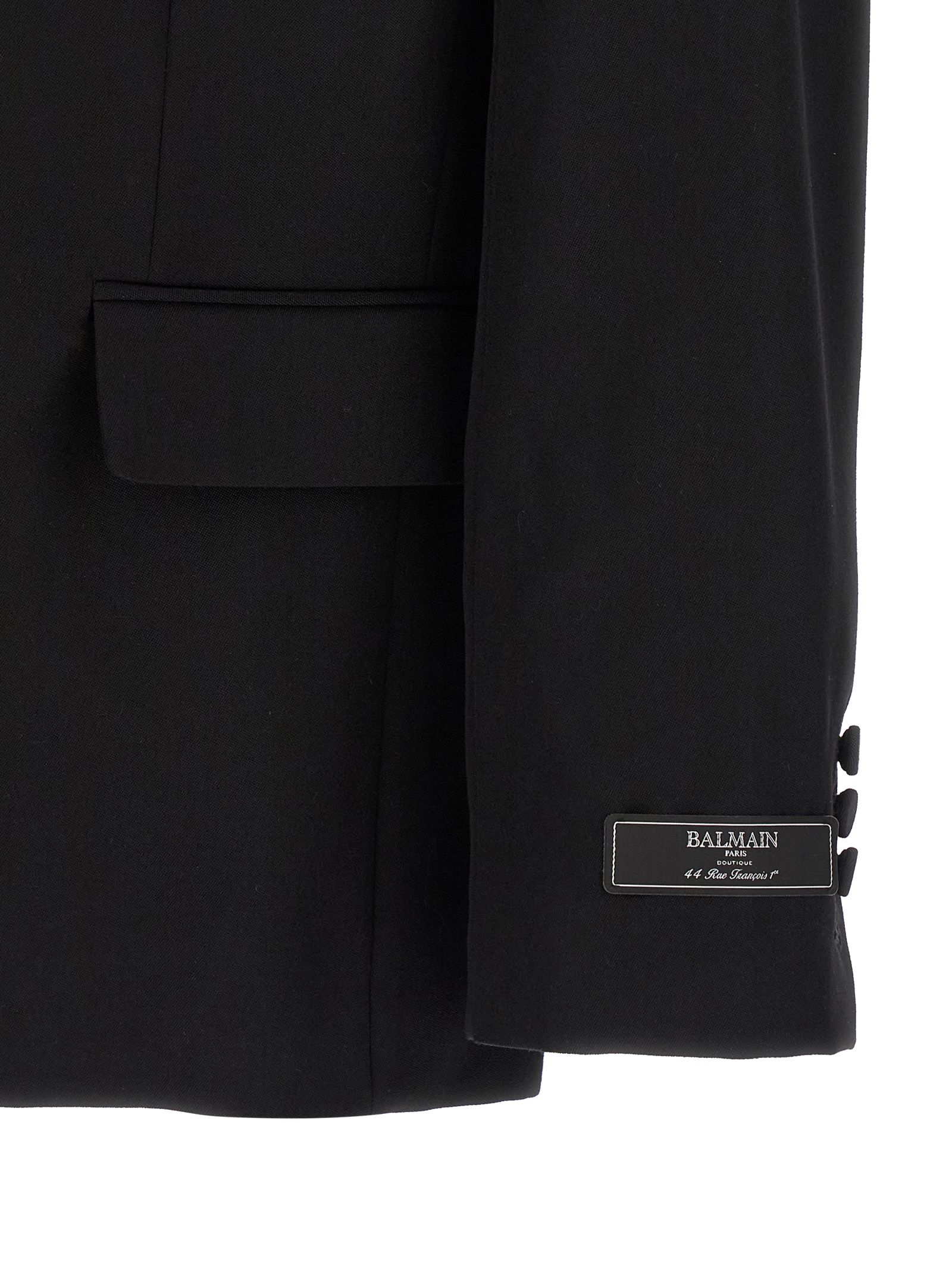Virgin Wool Men's Blazer - Balmain - Modalova