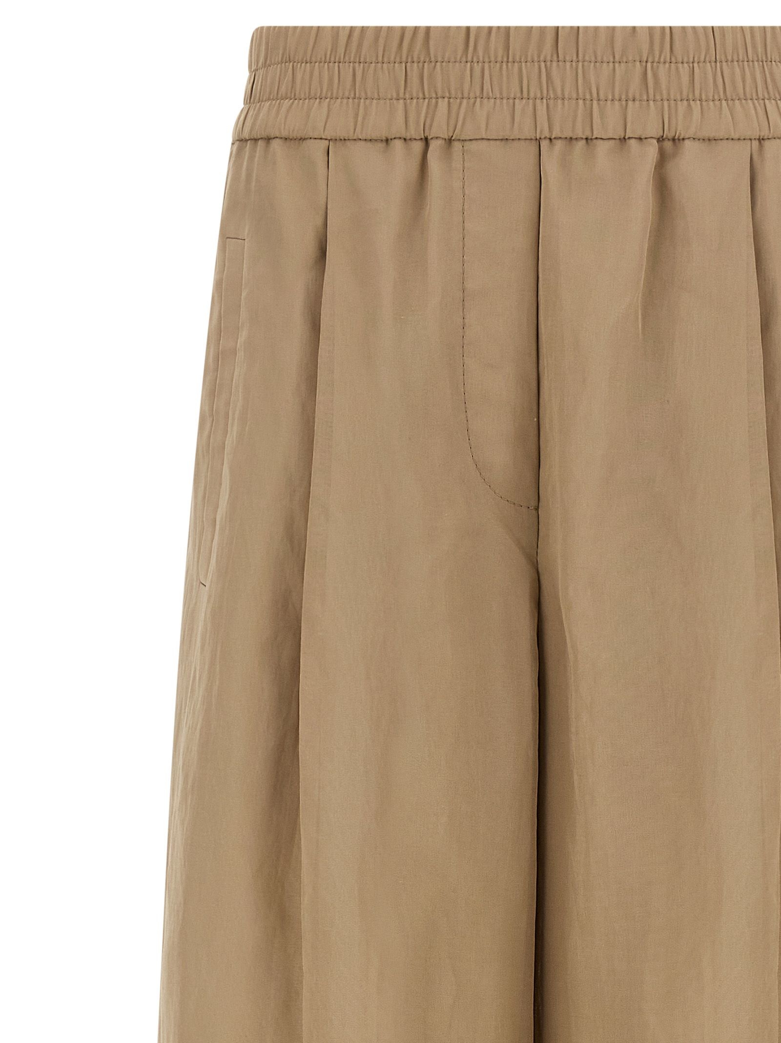 Cotton Casual Women's Pants - Brunello Cucinelli - Modalova