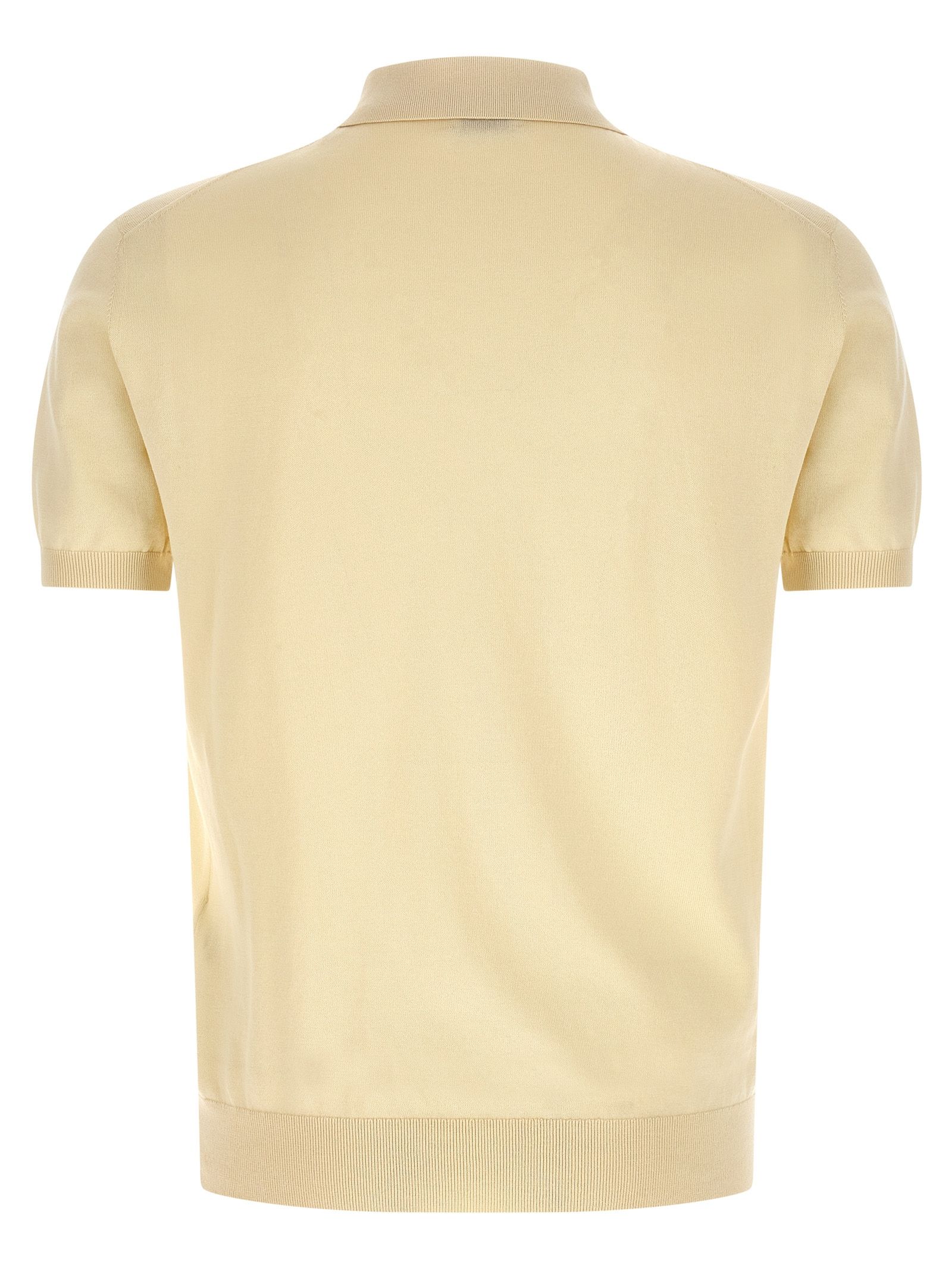 Etro Beige Cotton Polo Men's Shirt - Etro - Modalova