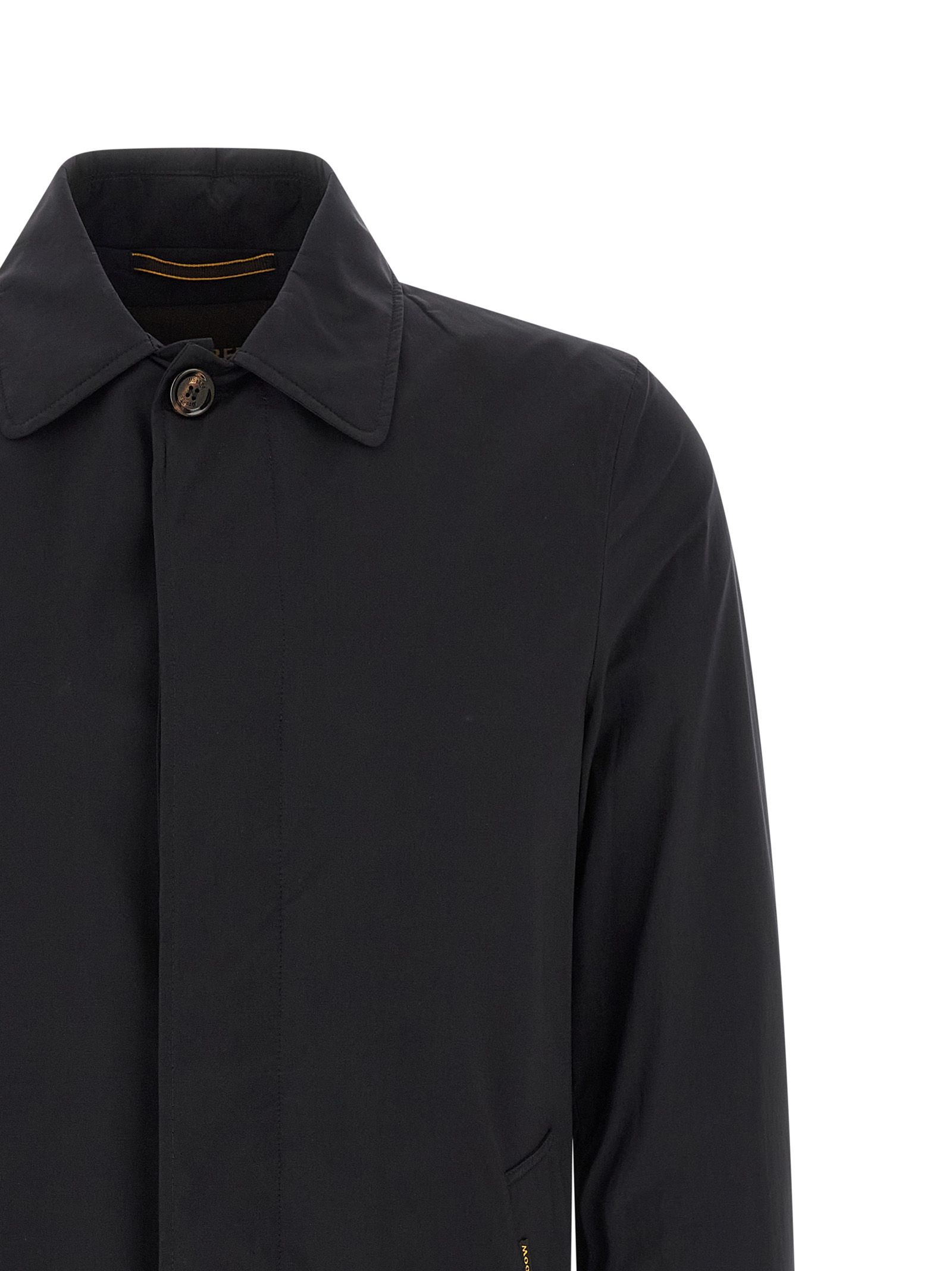 MooRER Blue Polyamide Men's Coat - MooRER - Modalova
