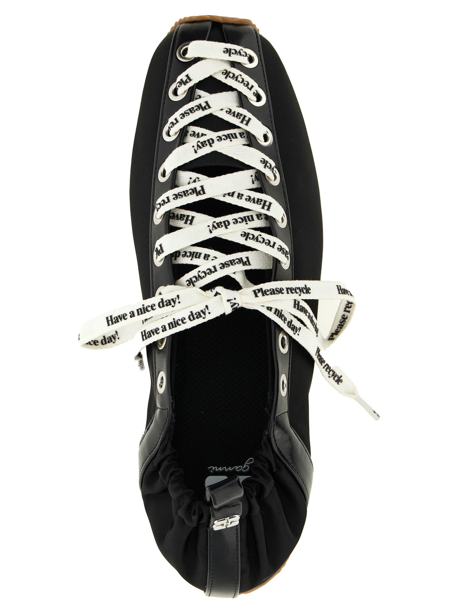 Polyamide Ballet Women's Flats - Ganni - Modalova